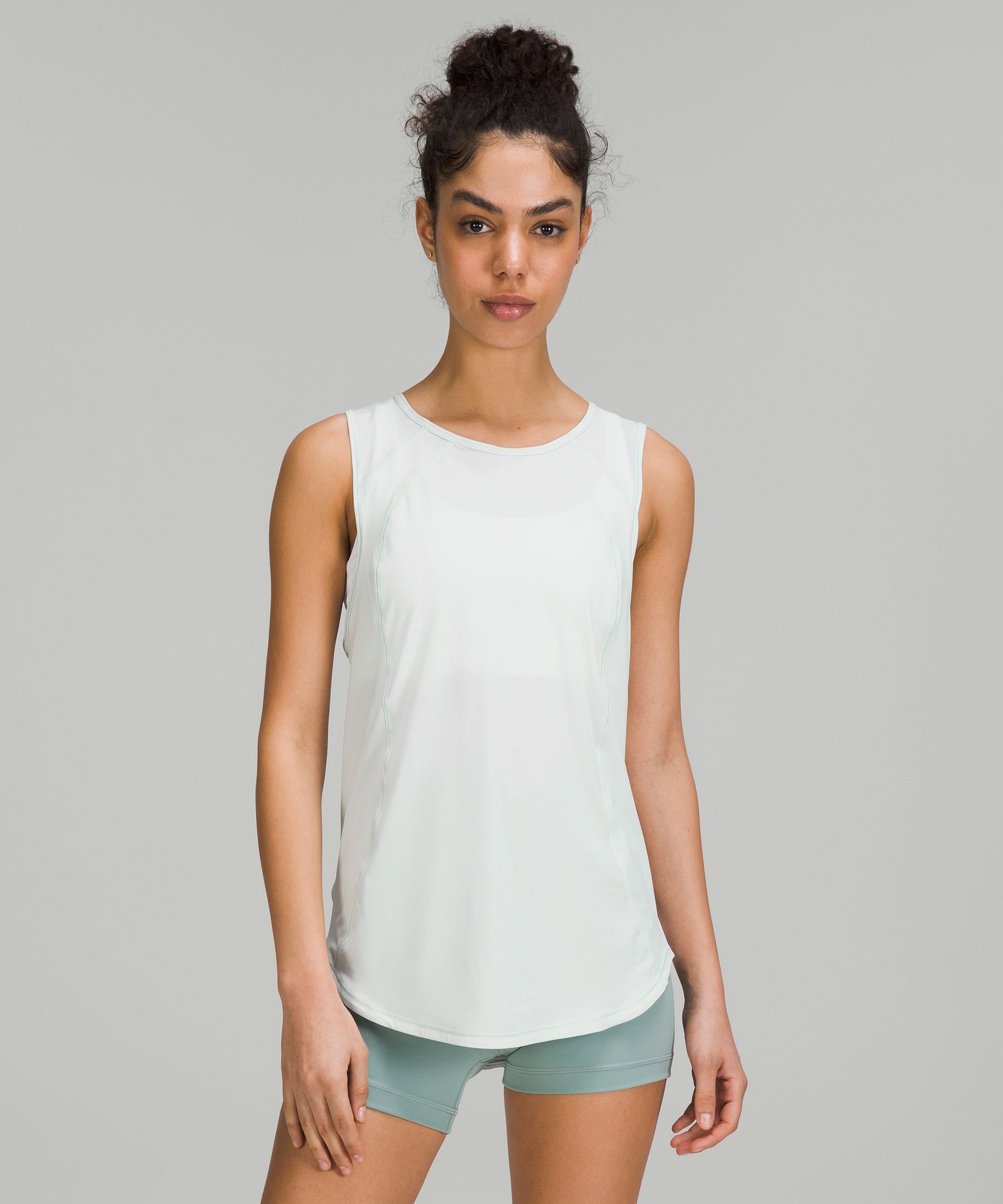 Lululemon Sheer Will Tank *Pulse - Florid Flash - lulu fanatics