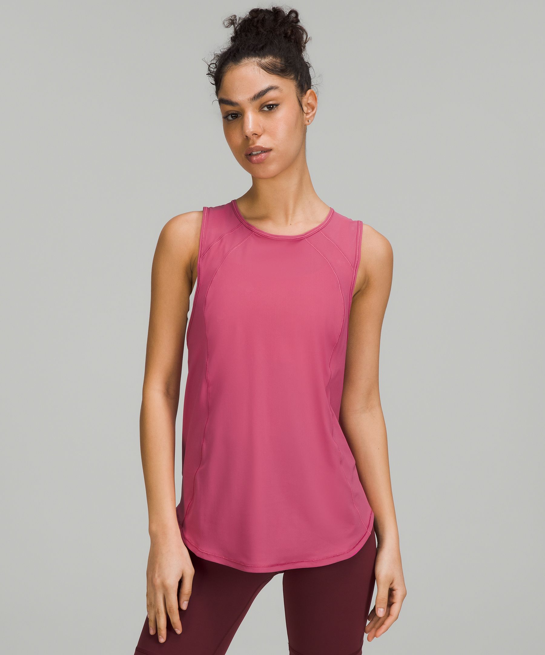 Lululemon Sculpt Tank Top In Pink Lychee