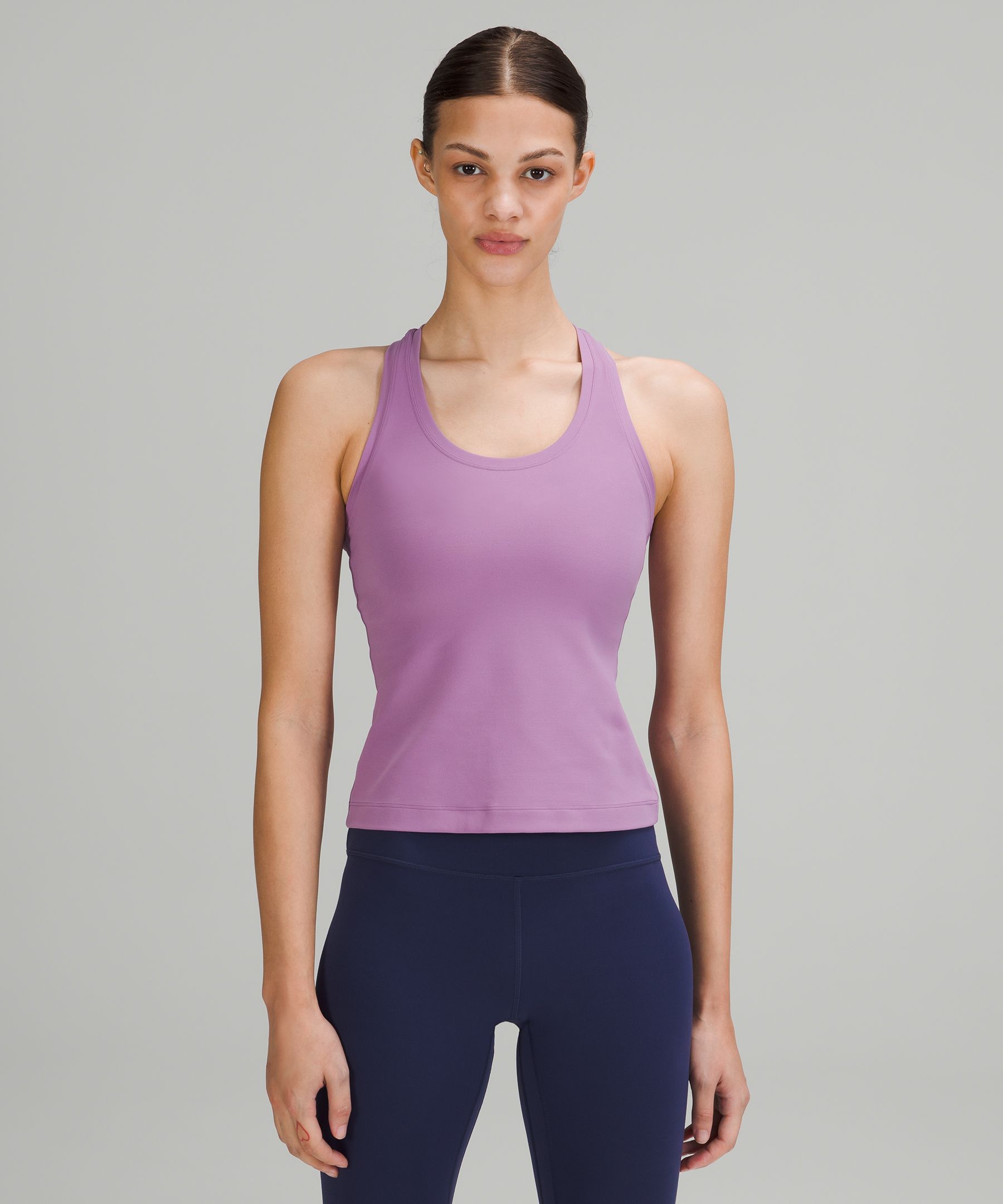 Lululemon Cool Racerback Shorter Length *Nulu - Blue Linen - lulu