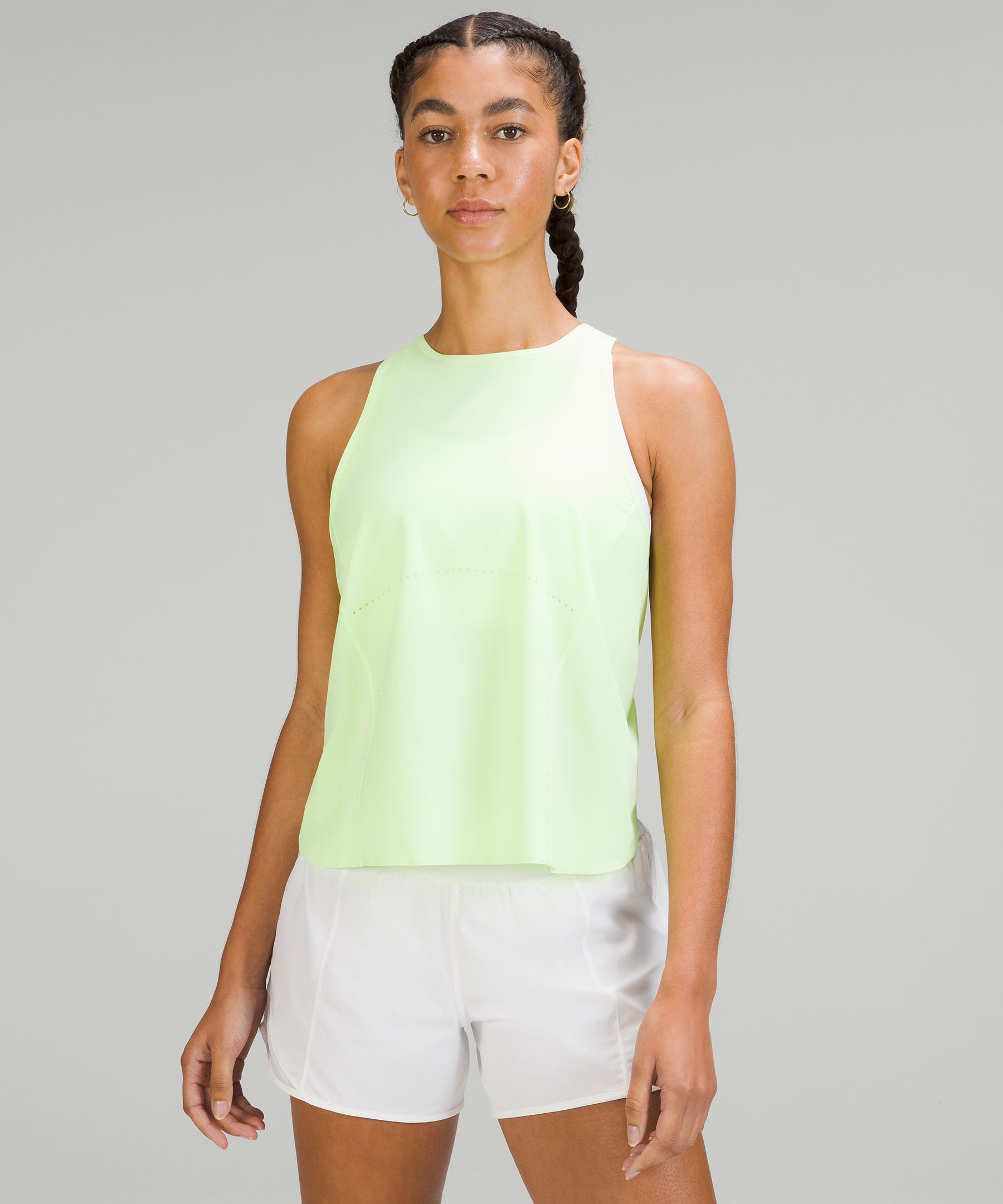 Lululemon Swift Ventilated Racerback Running Tank Top In Faded Zap