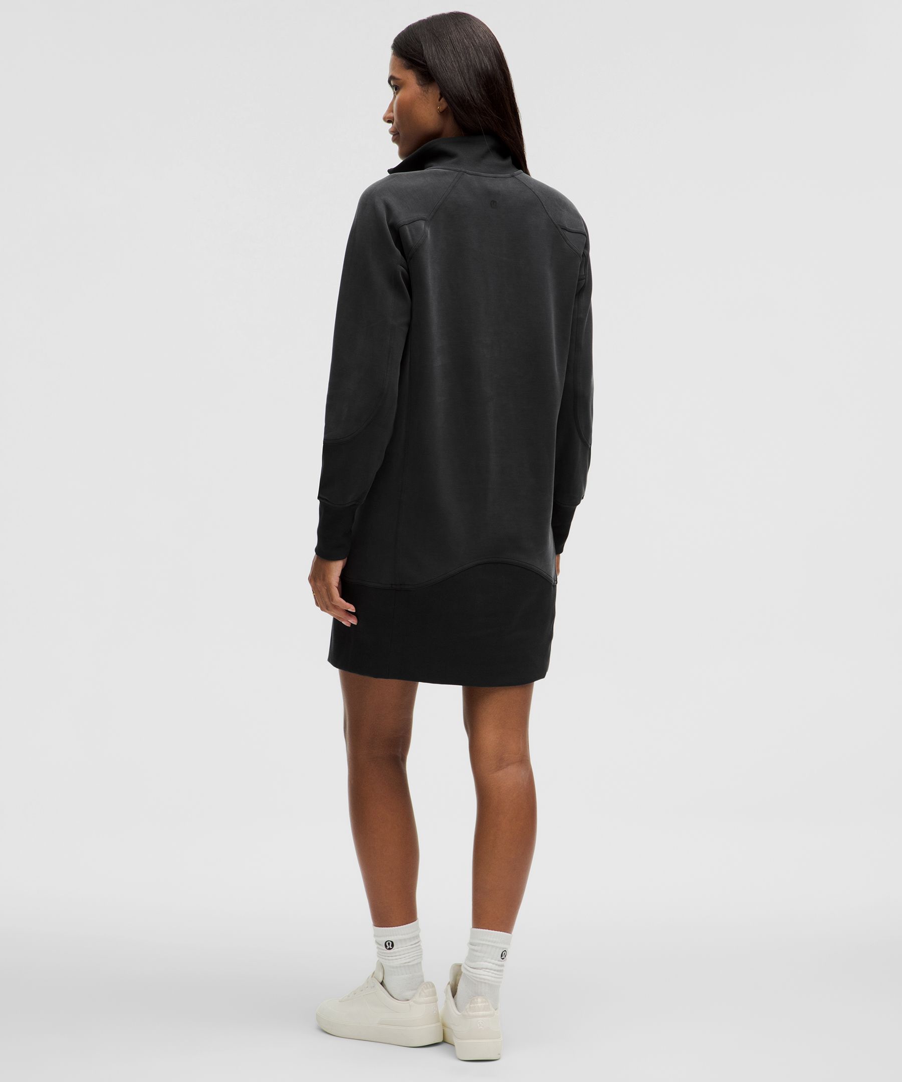 Long sleeve 2024 zip dress