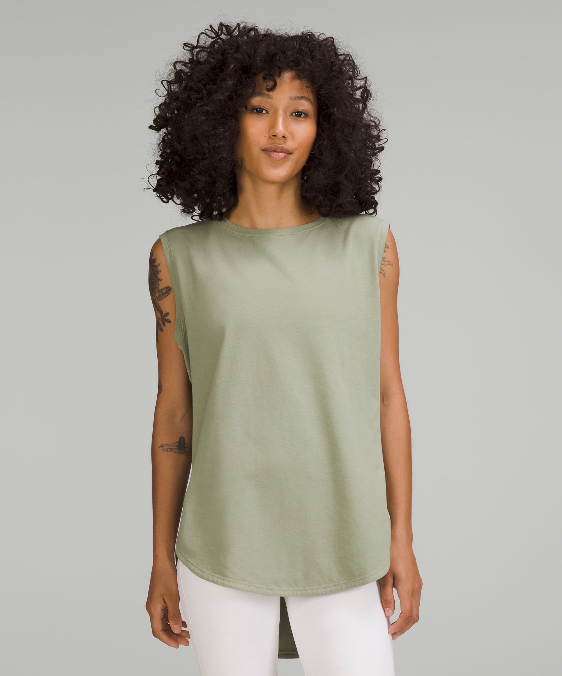 Pima Cotton Long-Length Tank | タンクトップ | Lululemon JP