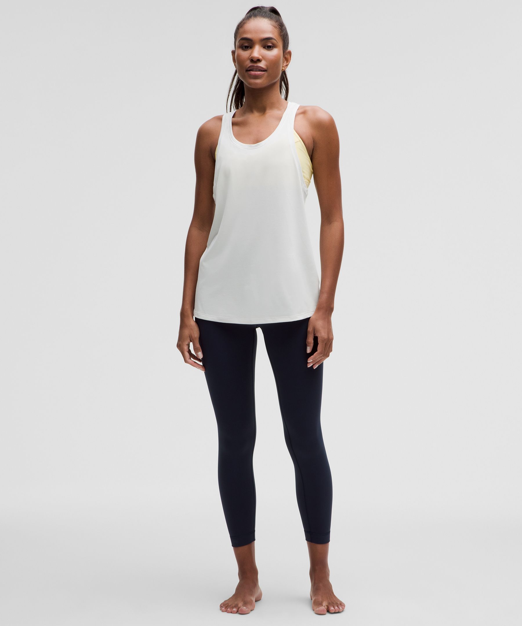 2-in-1 Cut-Out Yoga Tank Top