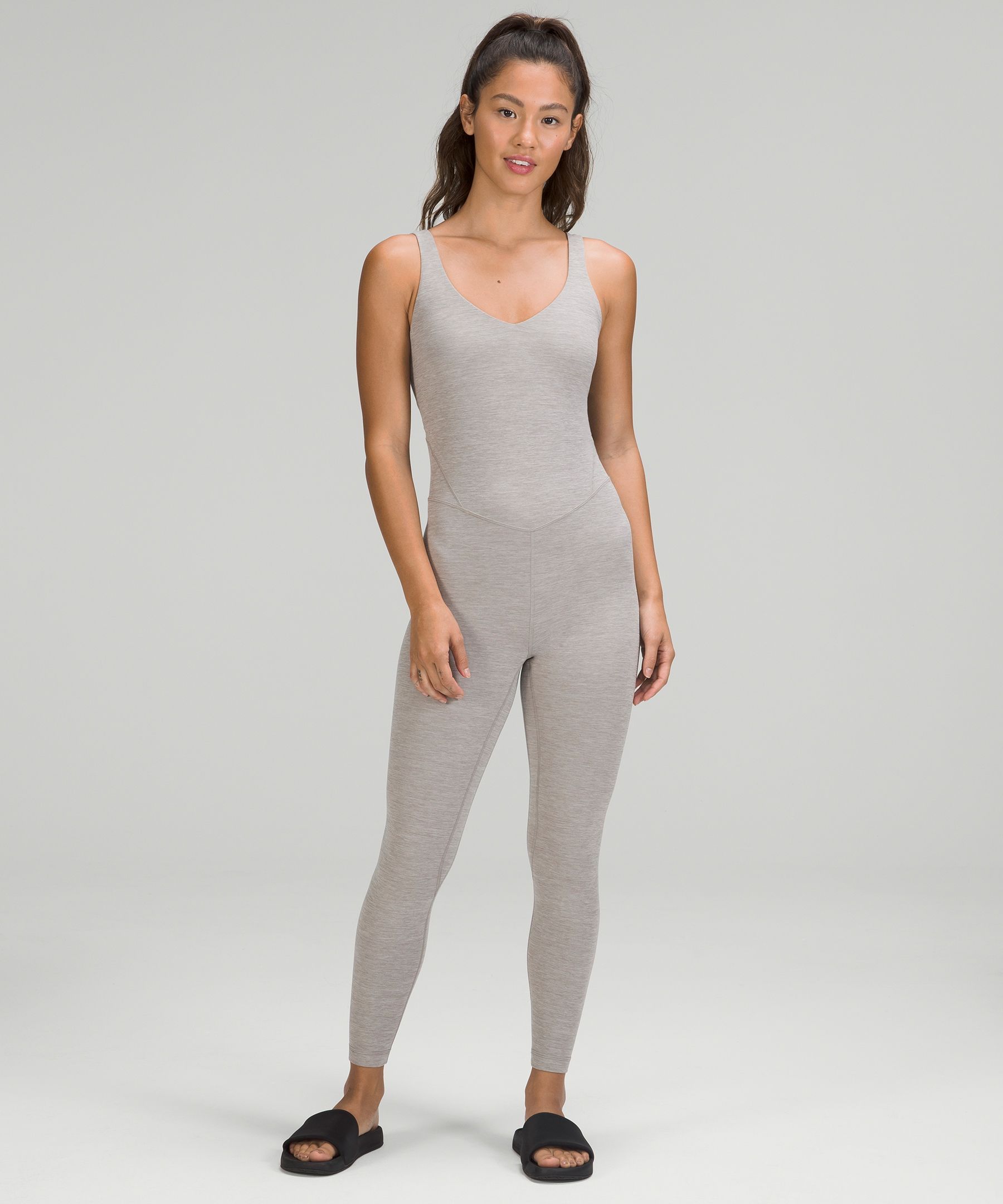 Ruched Yoga Bodysuit 25, Black