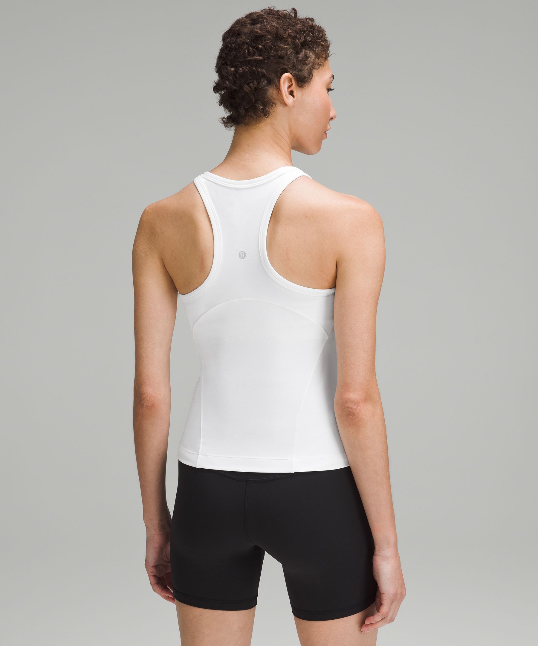 Lululemon Align Waist-Length Tank Top in White, Women's Fashion, Activewear  on Carousell