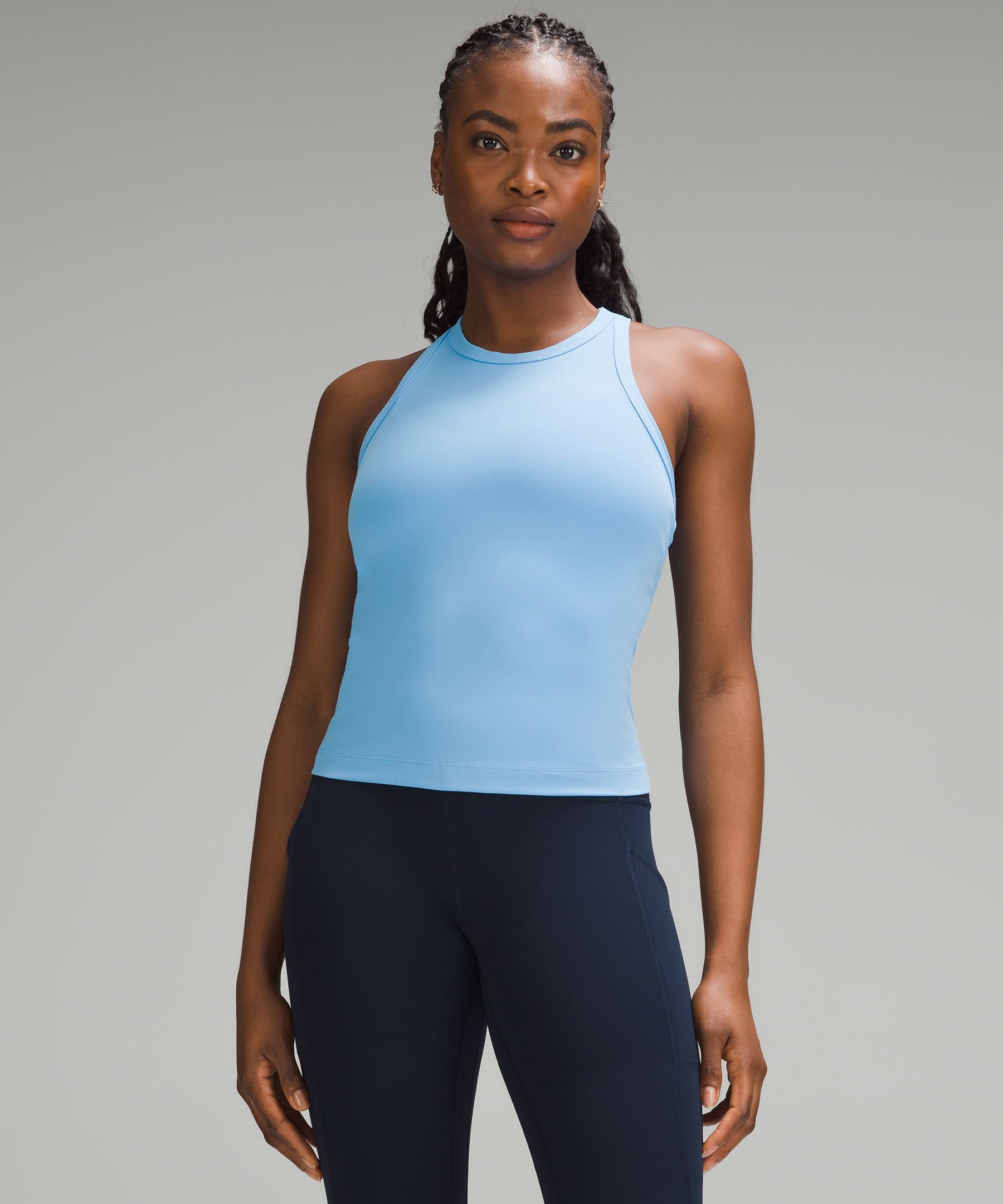 lululemon align tank size 8 in powder blue