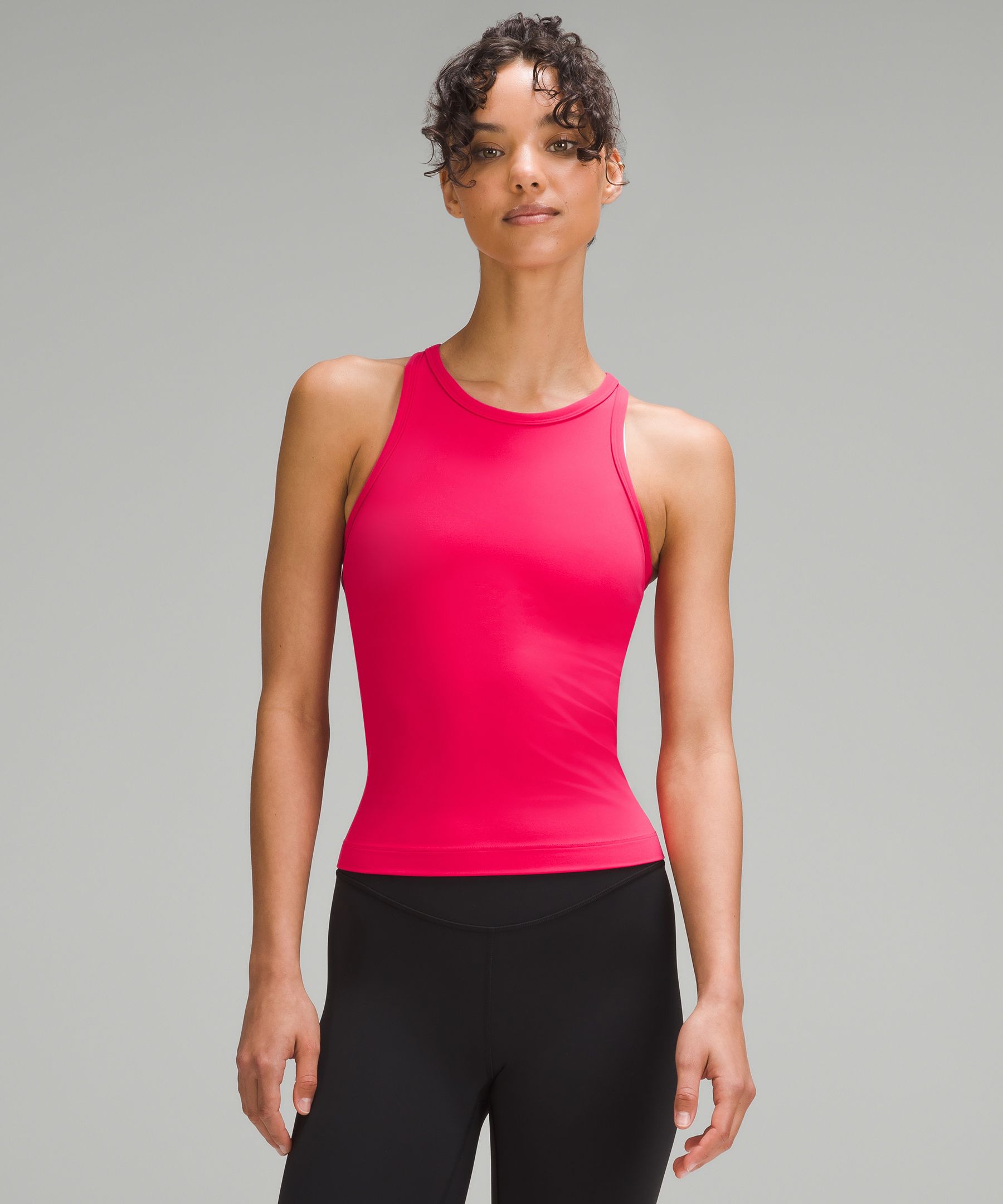 lululemon – Women’s Align Waist-Length Racerback Tank Top – Color Pink – Size 6