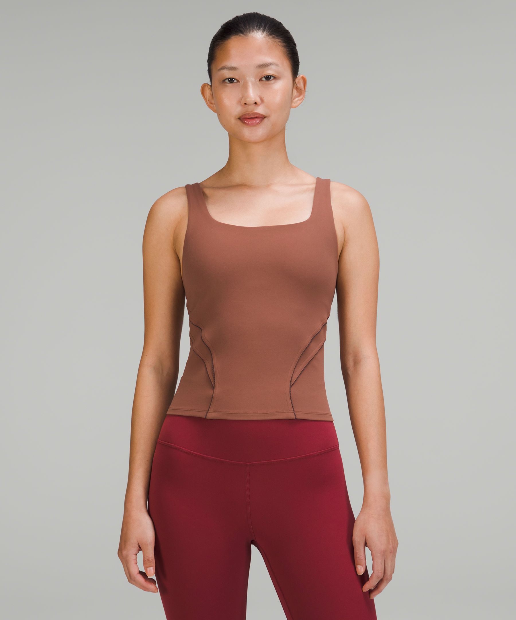 Cross-Back Nulu Yoga Tank Top, Tank Tops