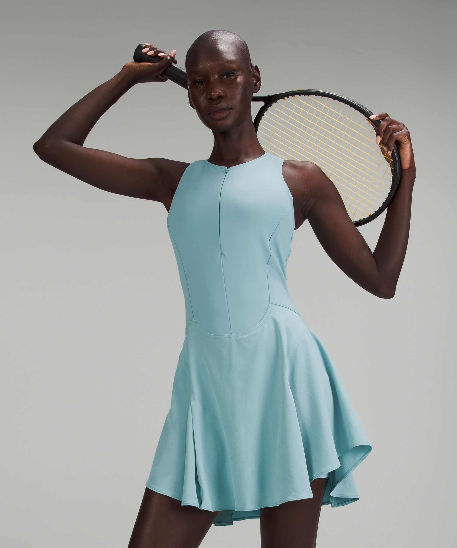 Everlux Short-Lined Tennis Tank Dress 6