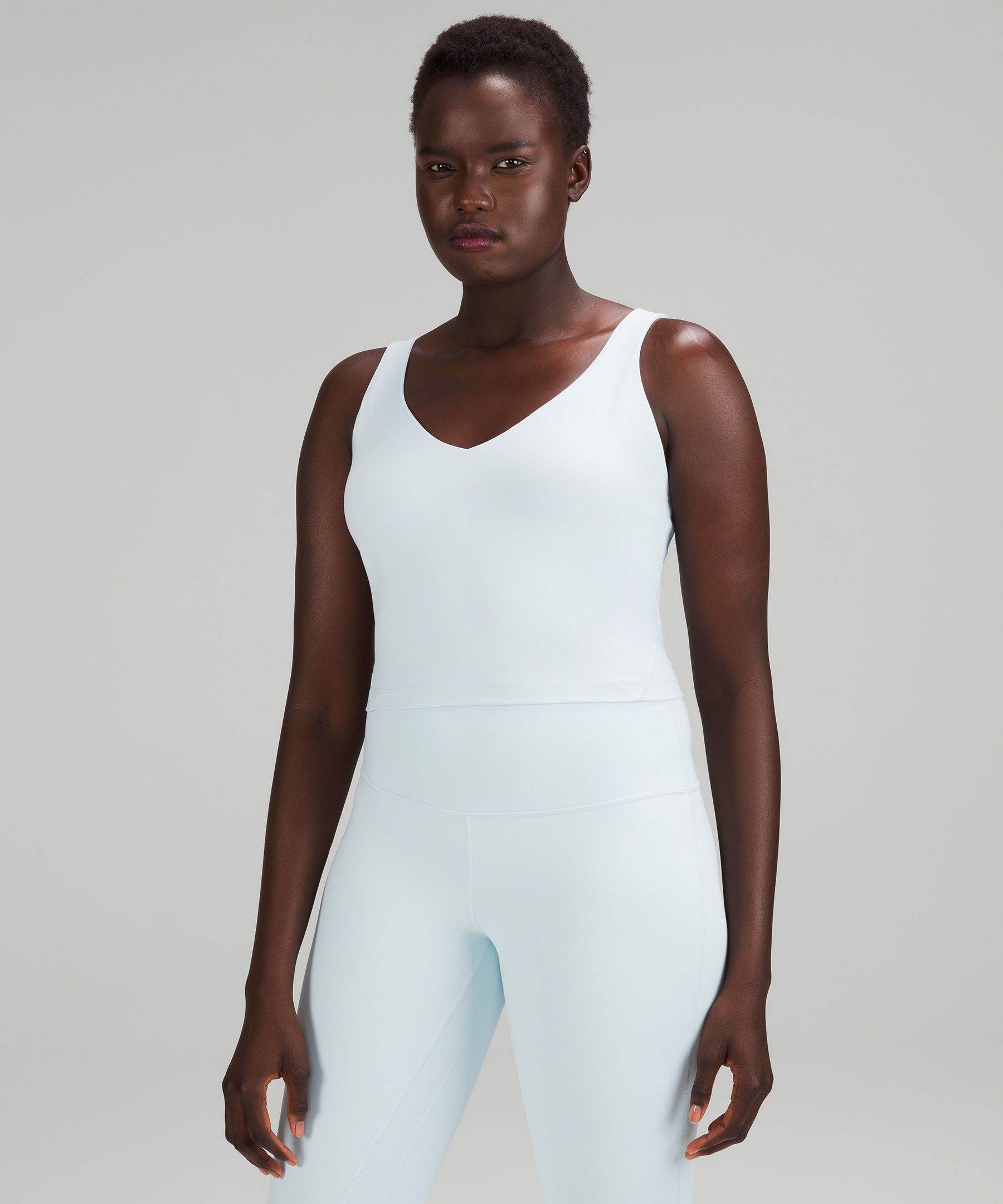 lululemon Align™ Waist-Length Tank Top  Lululemon align, Lululemon align  tank, Scoop neck bodysuit