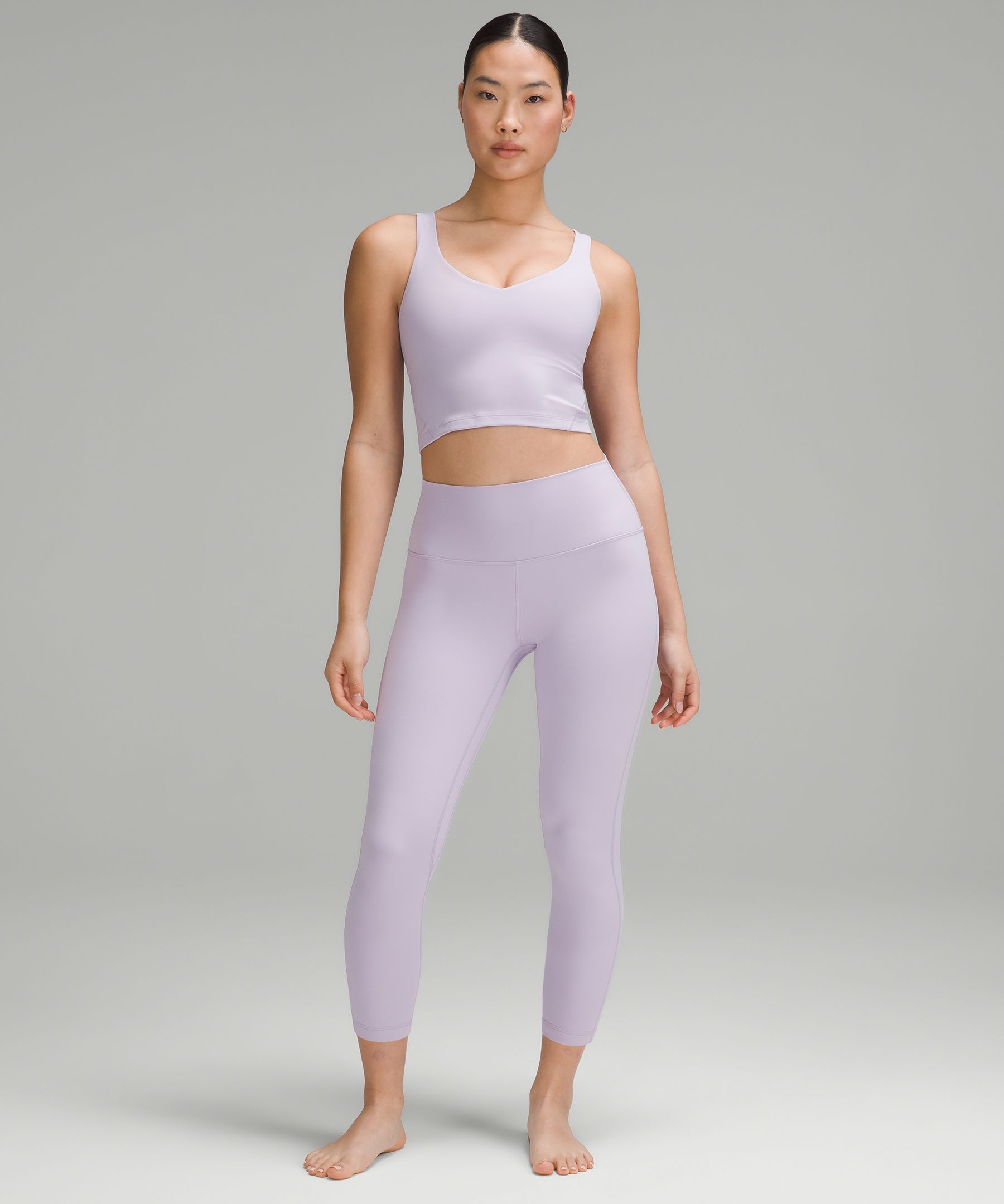 lululemon New Zealand - Get wrapped up in Nulu™ fabric that feels like  wearing nothing. The soft, smooth All It Takes Tank and Align Pant in new  Water Drop colour is made