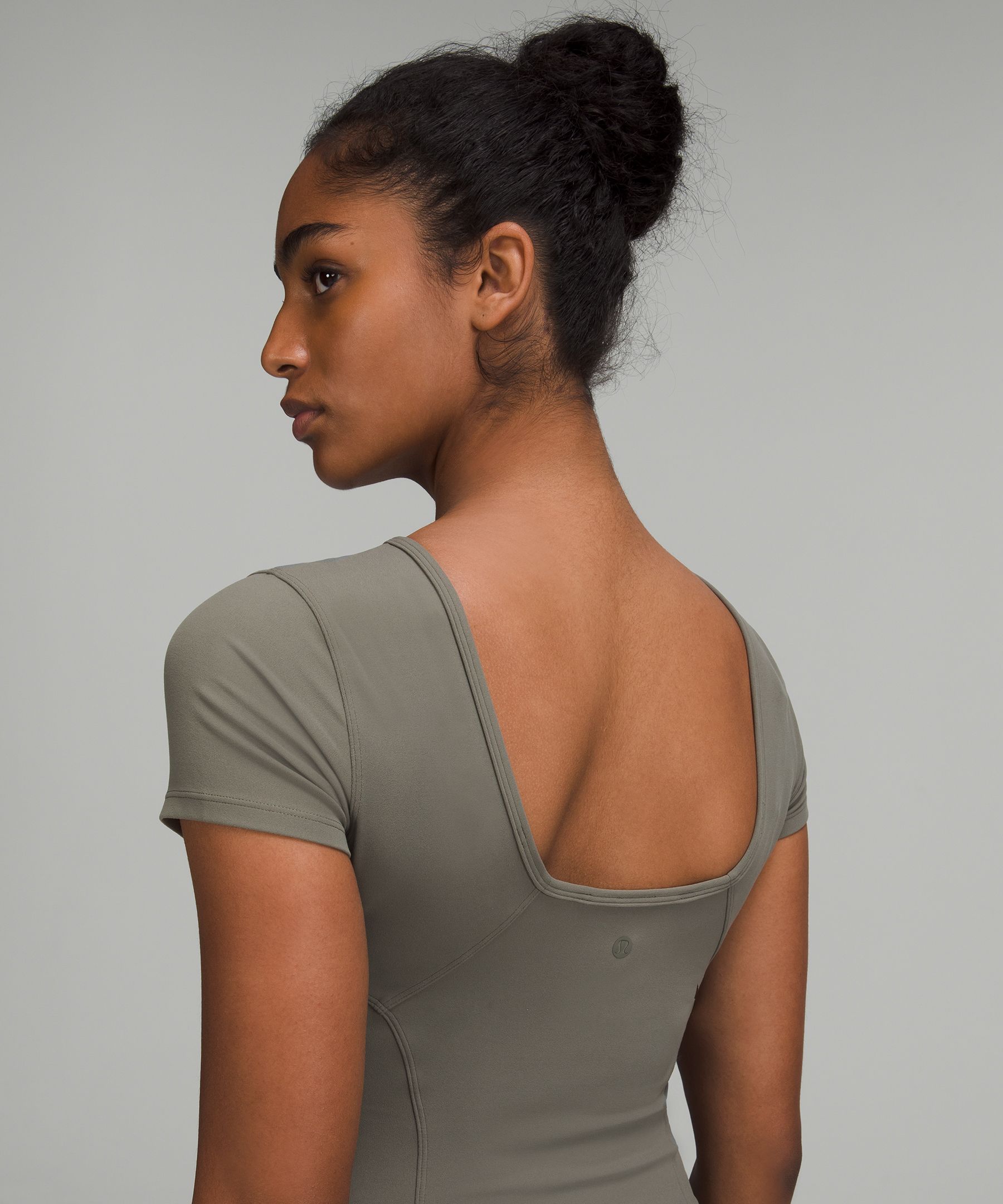 Lululemon Scoop Back Nulu Midi Dress, Women's Fashion, Activewear