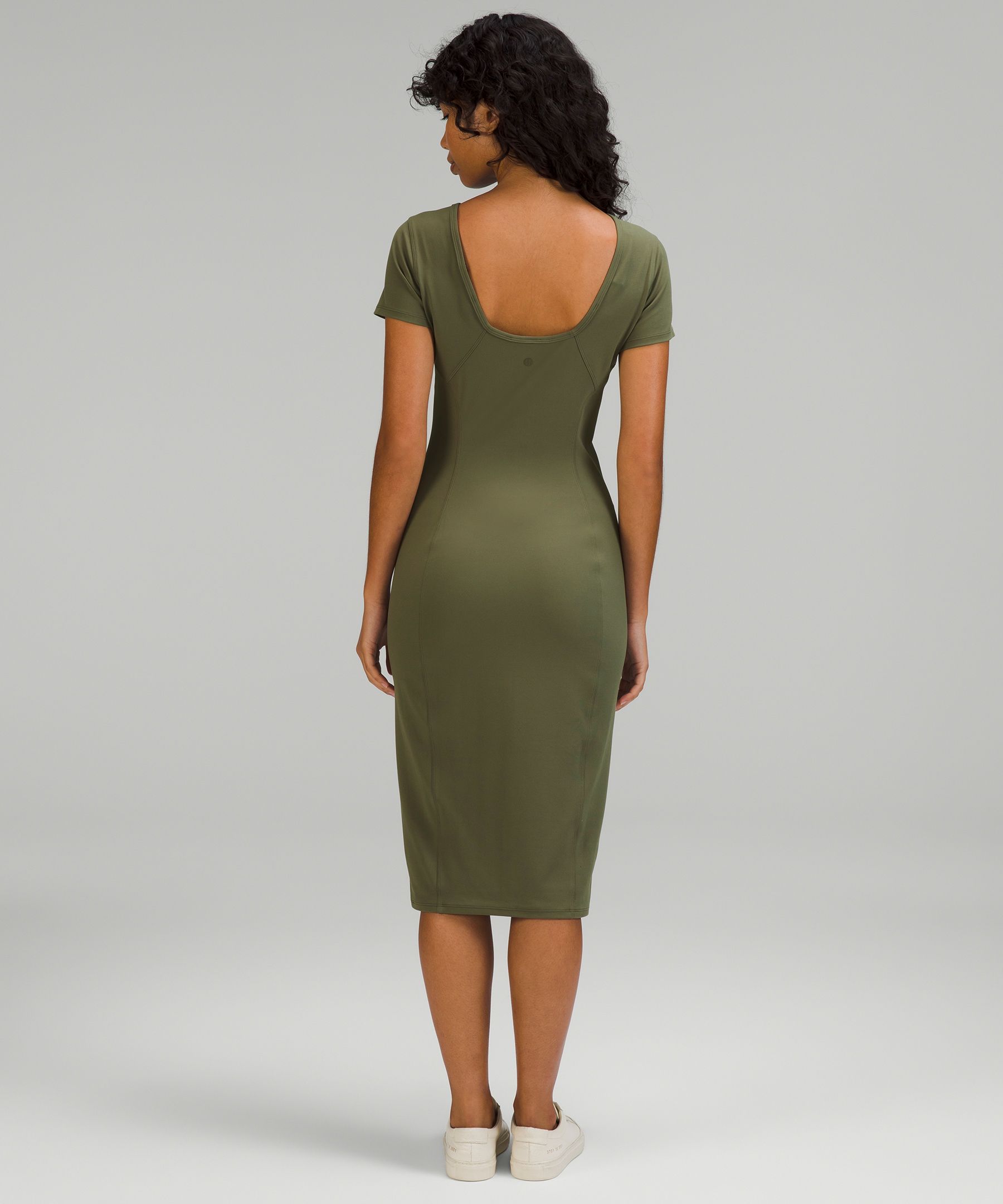 Lululemon Contour Dress *Nulu - Black - lulu fanatics