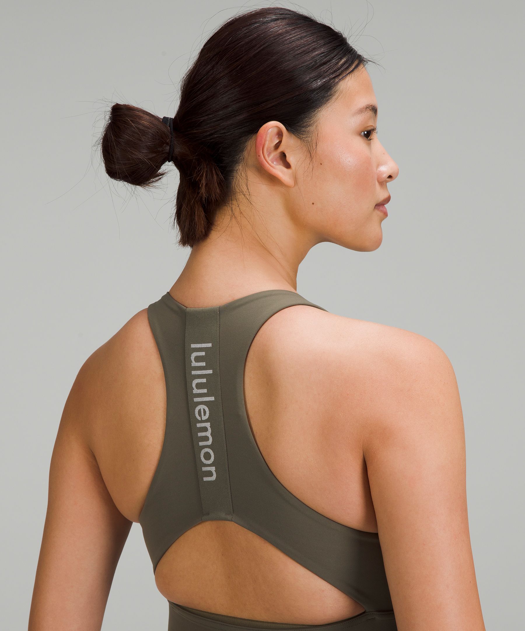 LULULEMON KICK SWERVE Sweat Bra Crop Top Size 12 £38.05 - PicClick UK