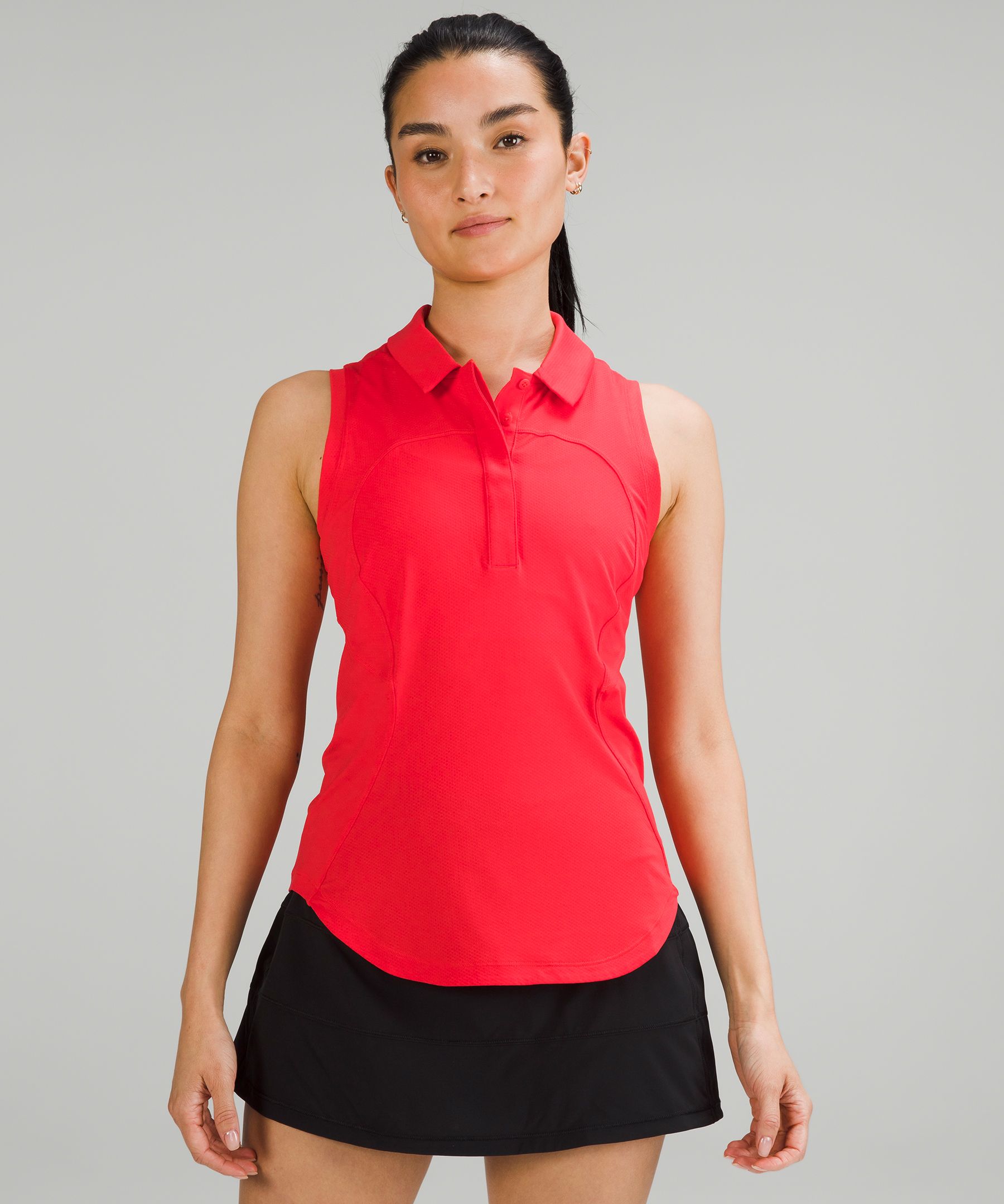 Lululemon Quick-dry Sleeveless Polo Shirt