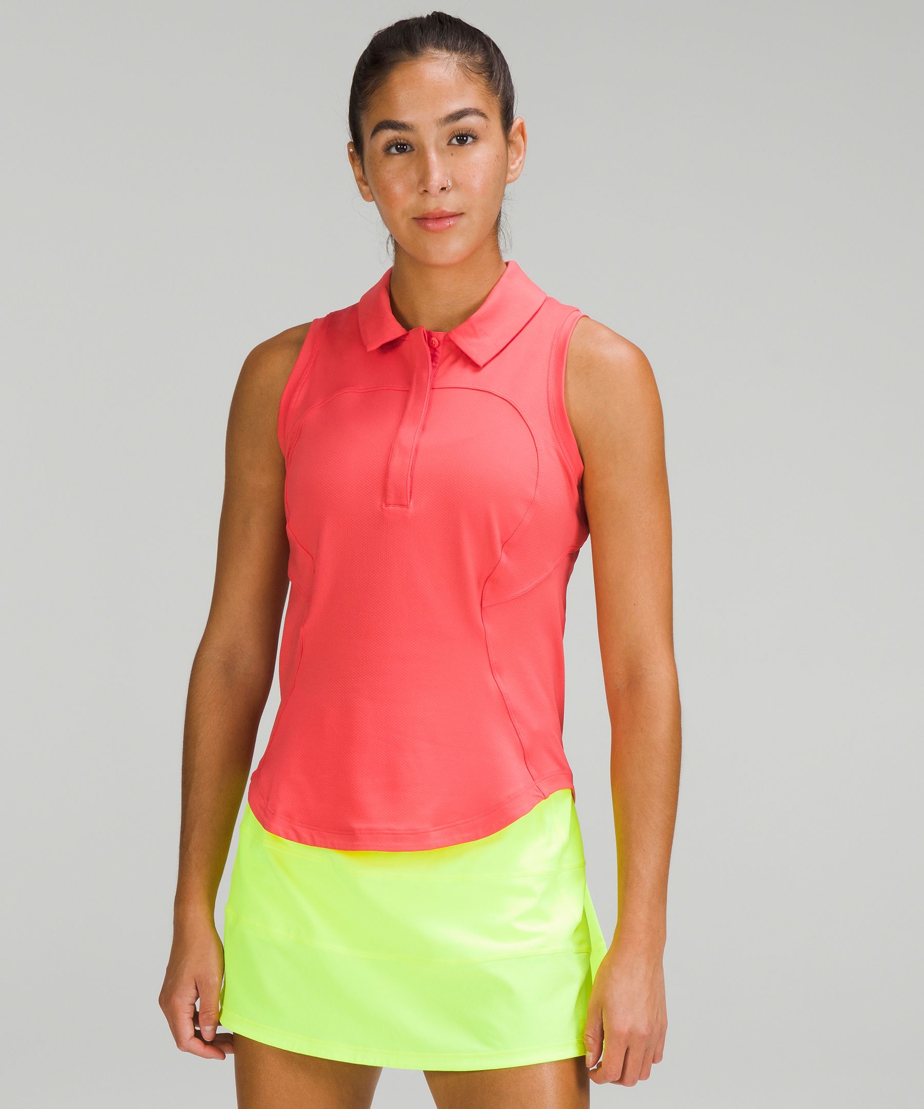 Lululemon Quick-drying Sleeveless Polo Shirt