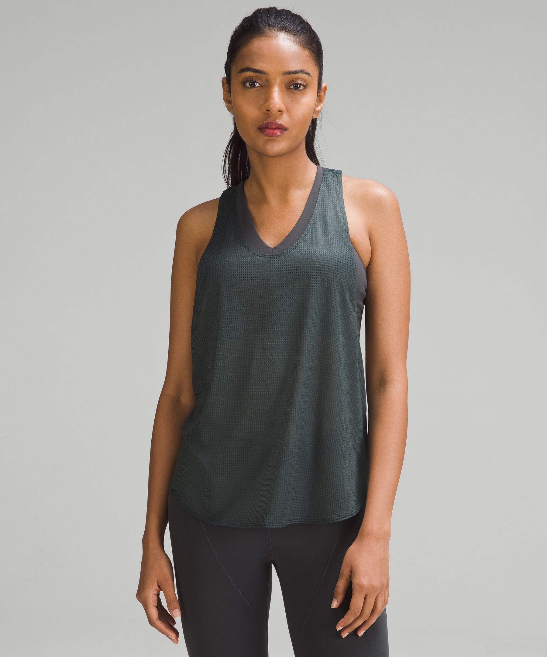 Lululemon lab Grid Mesh Training Tank Top *Graphic