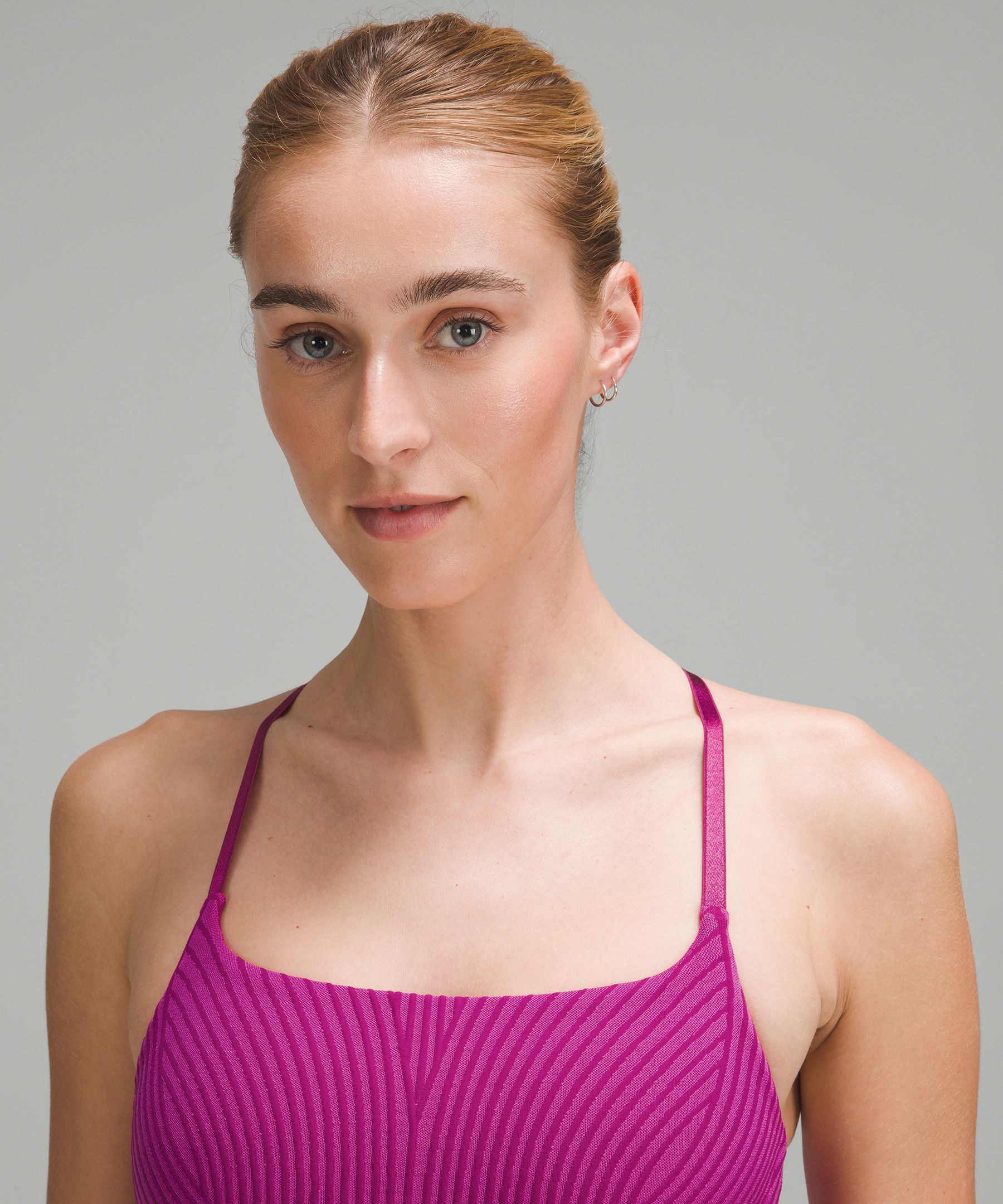 Lululemon Strappy Seamless Yoga Shelf Tank Top Size 6 NWT - $58 New With  Tags - From Leslee