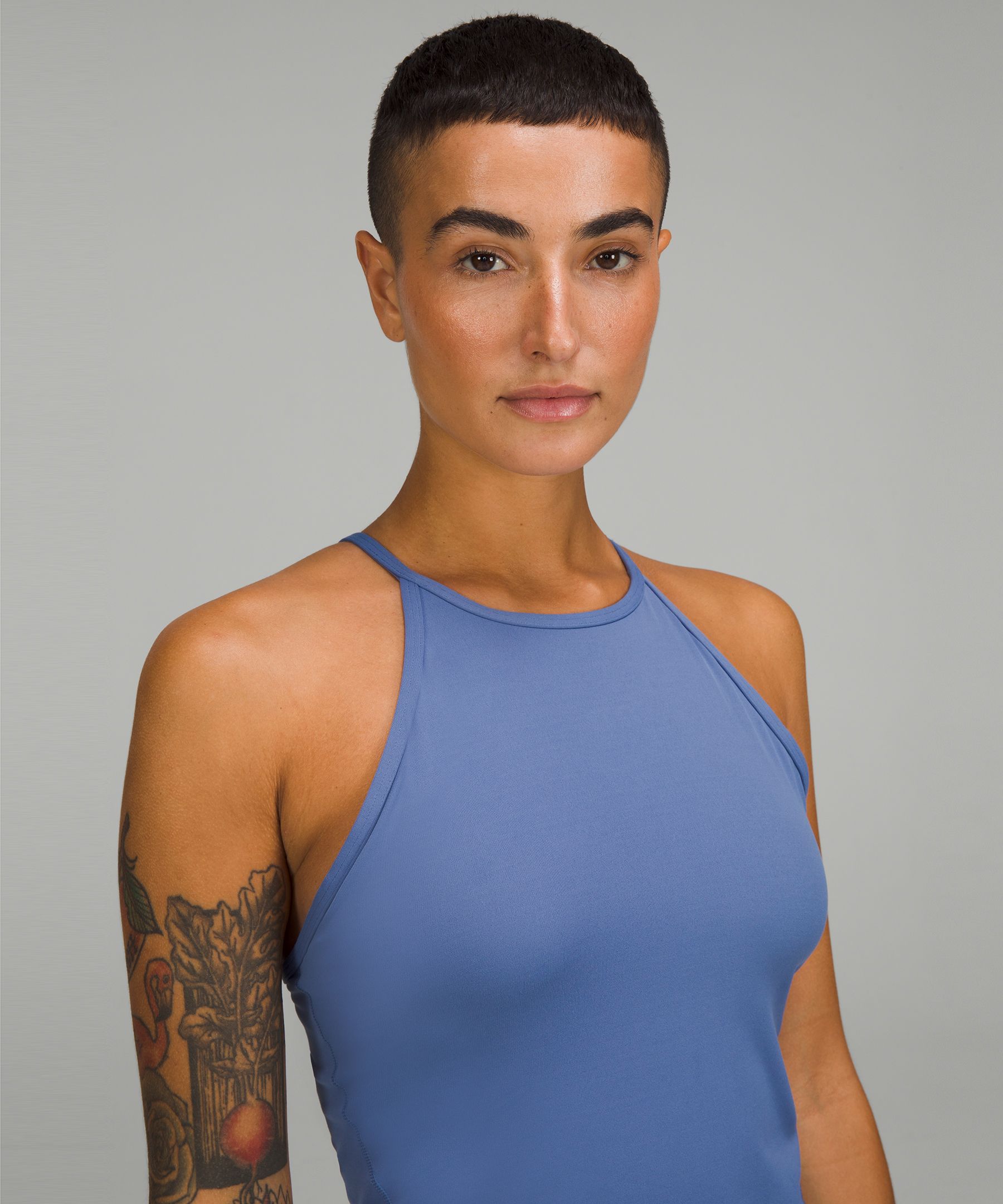 Lululemon Nova Yoga Sports Tank Top Alça De Ombro Larga Removível