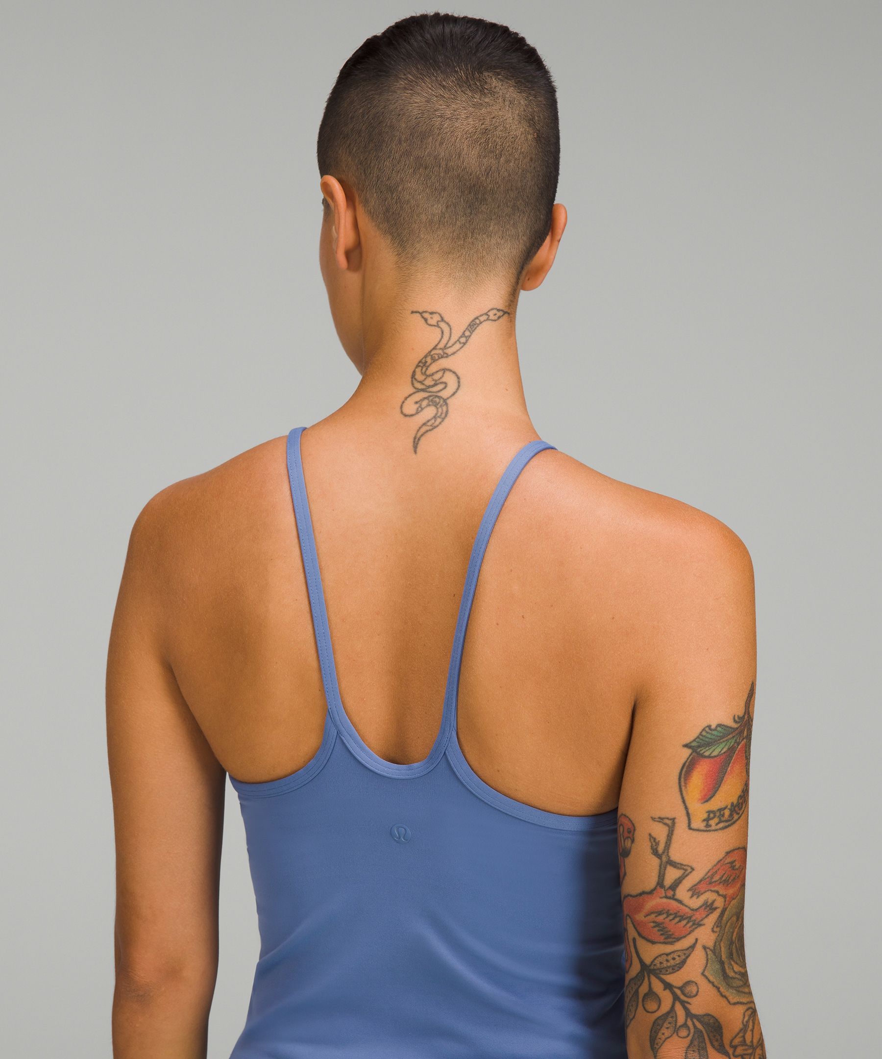 Lululemon Lightweight High-neck Yoga Tank Top In Water Drop