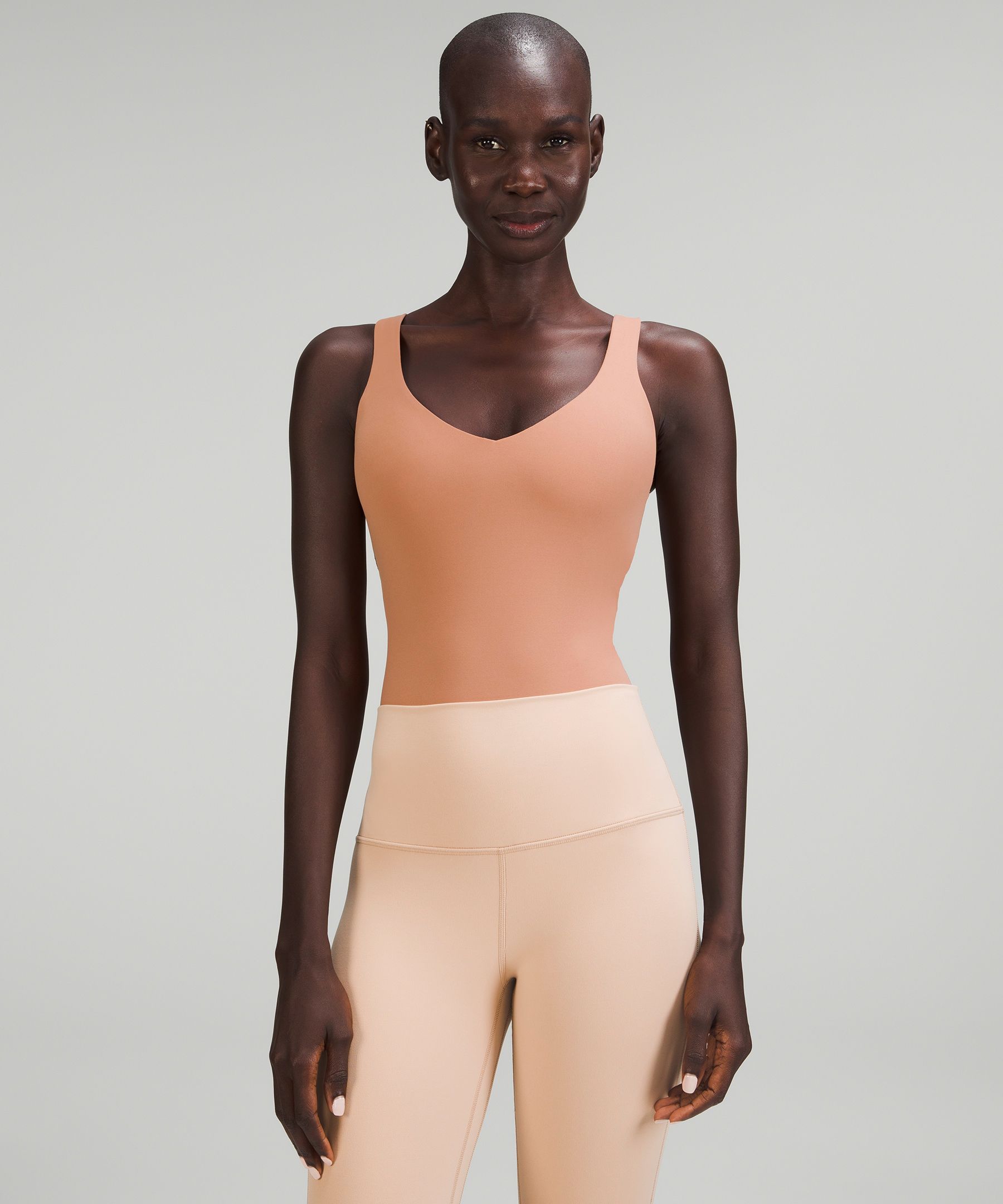 Lululemon Align Bodysuit 25 - Cayenne - lulu fanatics