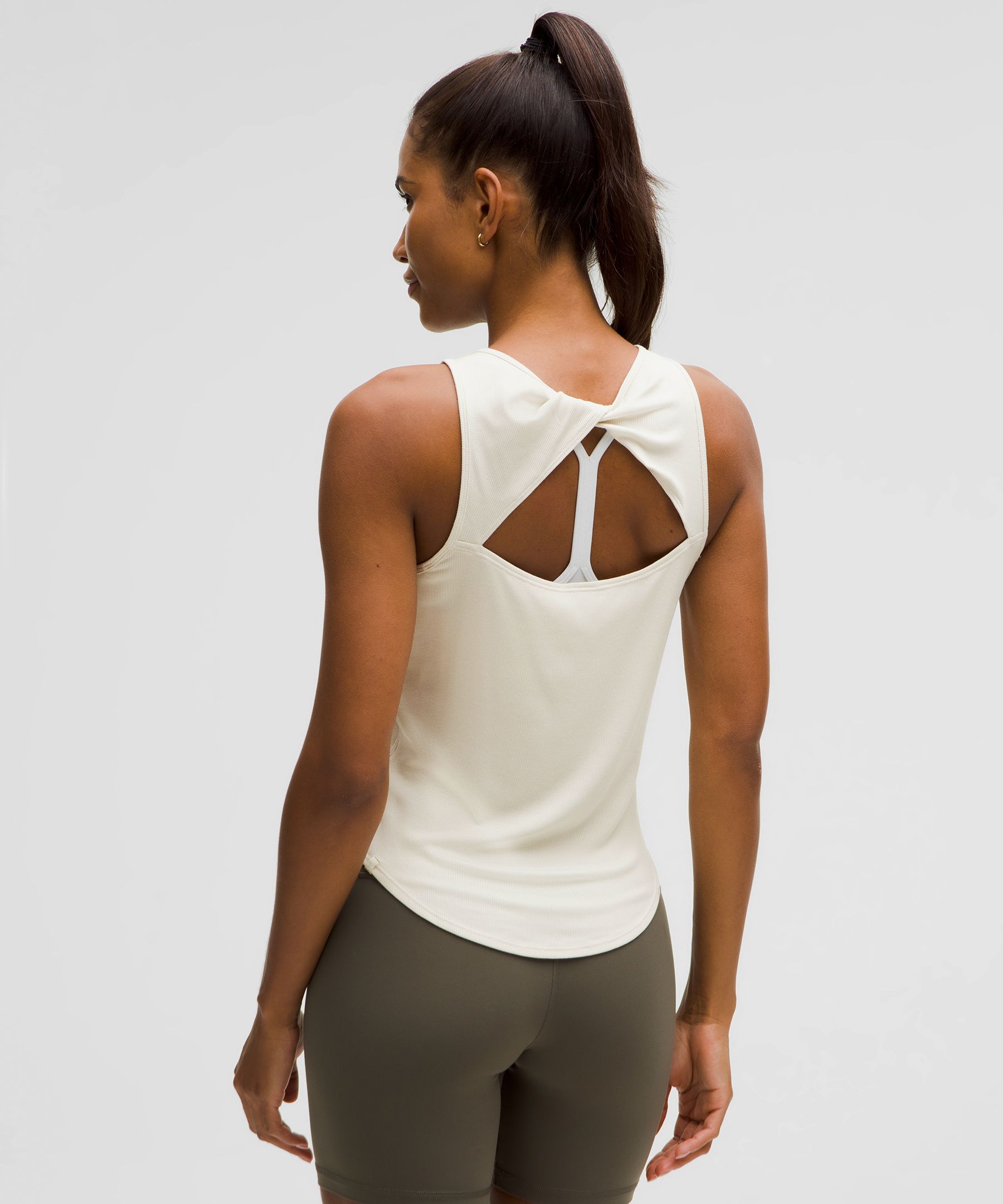 Lululemon Nulu Twist-back Yoga Tank — size 4 - Depop