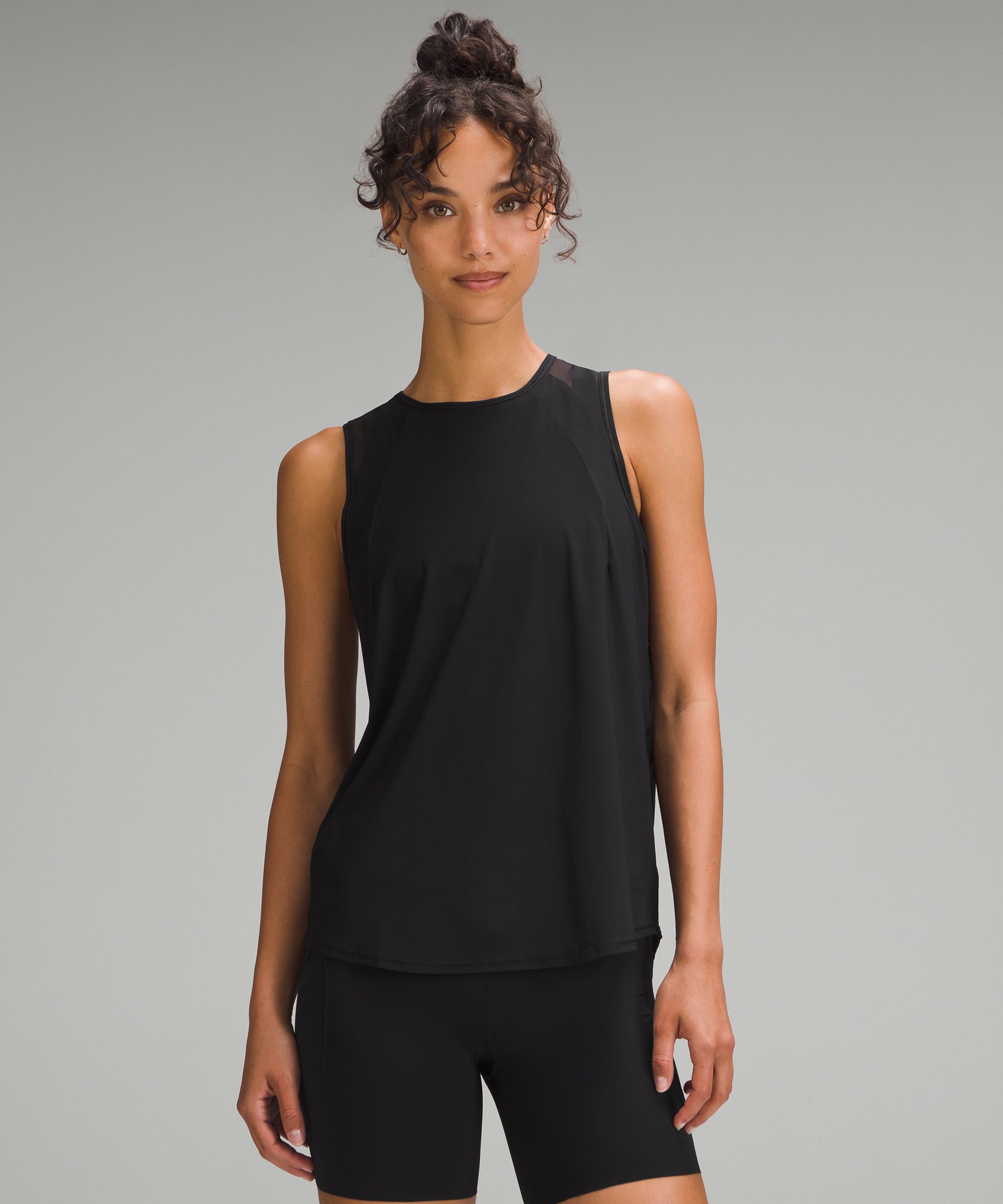 Sculpt Tank Pleated