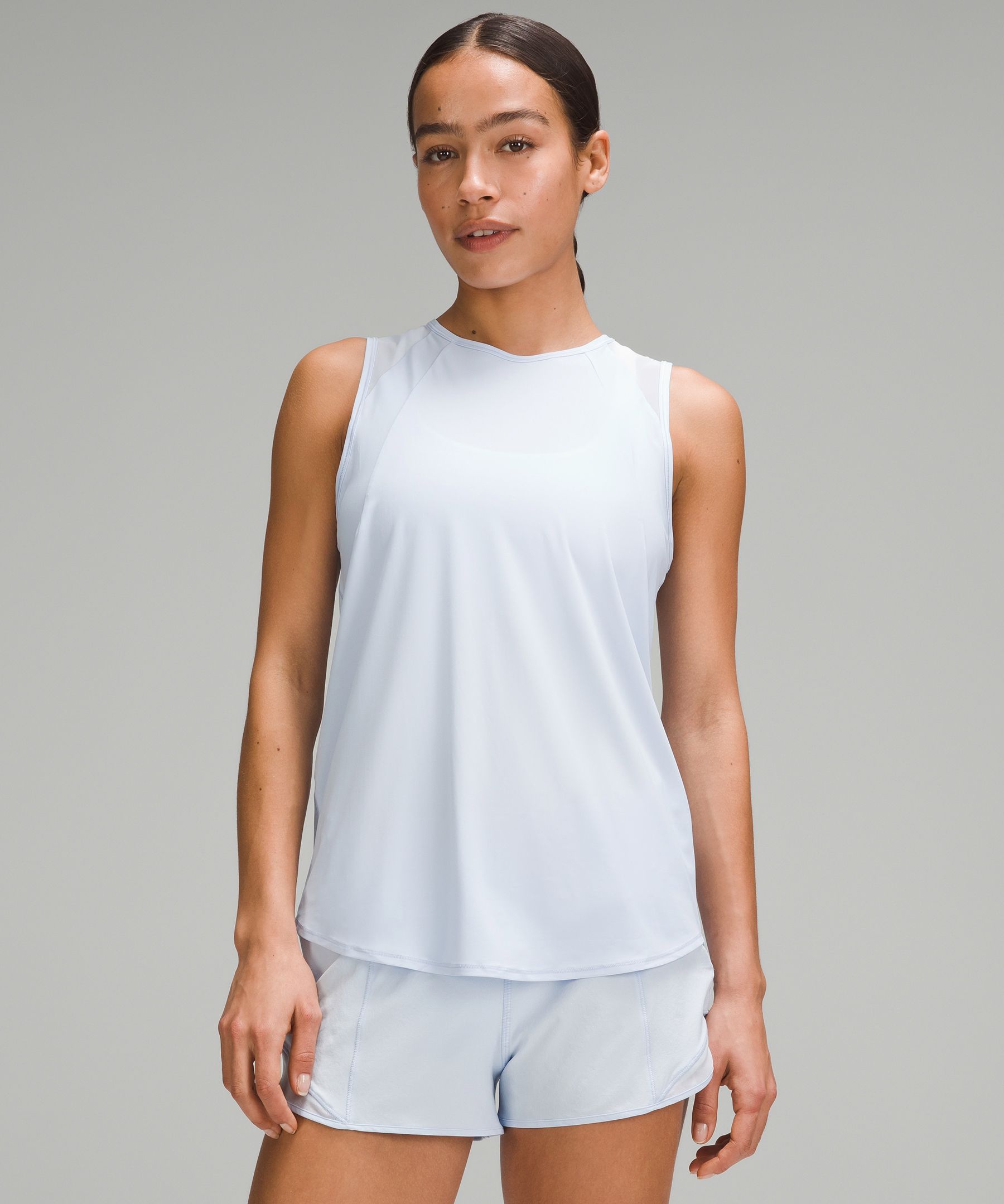 Lululemon Tank/Built-In Bra White/Grey 6 – newdsalem