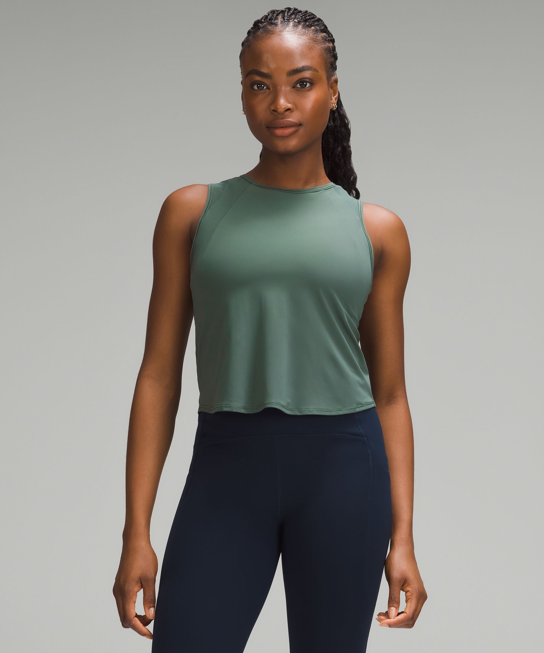 Lululemon Sculpt Cropped Tank Top