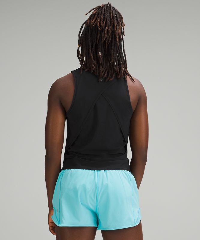 Fold-Over Running Tank Top *Online Only