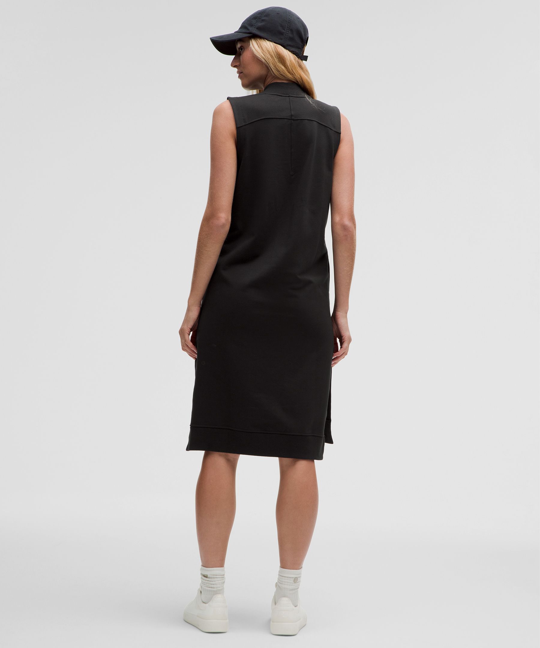 Sleeveless French Terry Dress