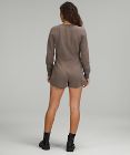 Ribbed Softstreme Long-Sleeve Romper