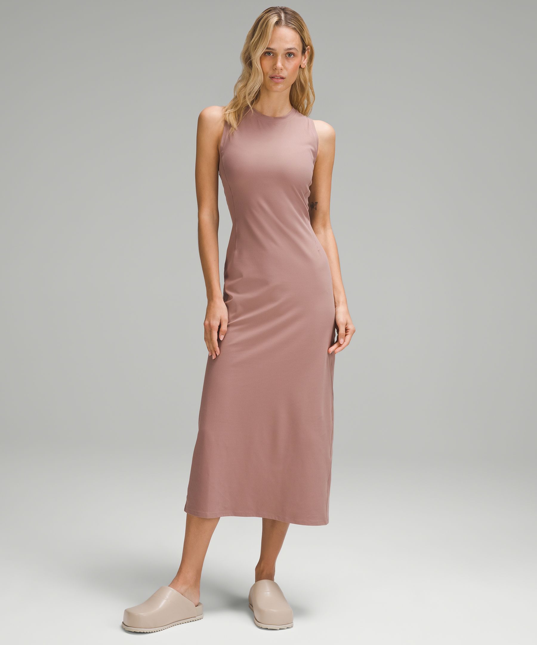 lululemon athletica Ribbed Midi Dresses for Women