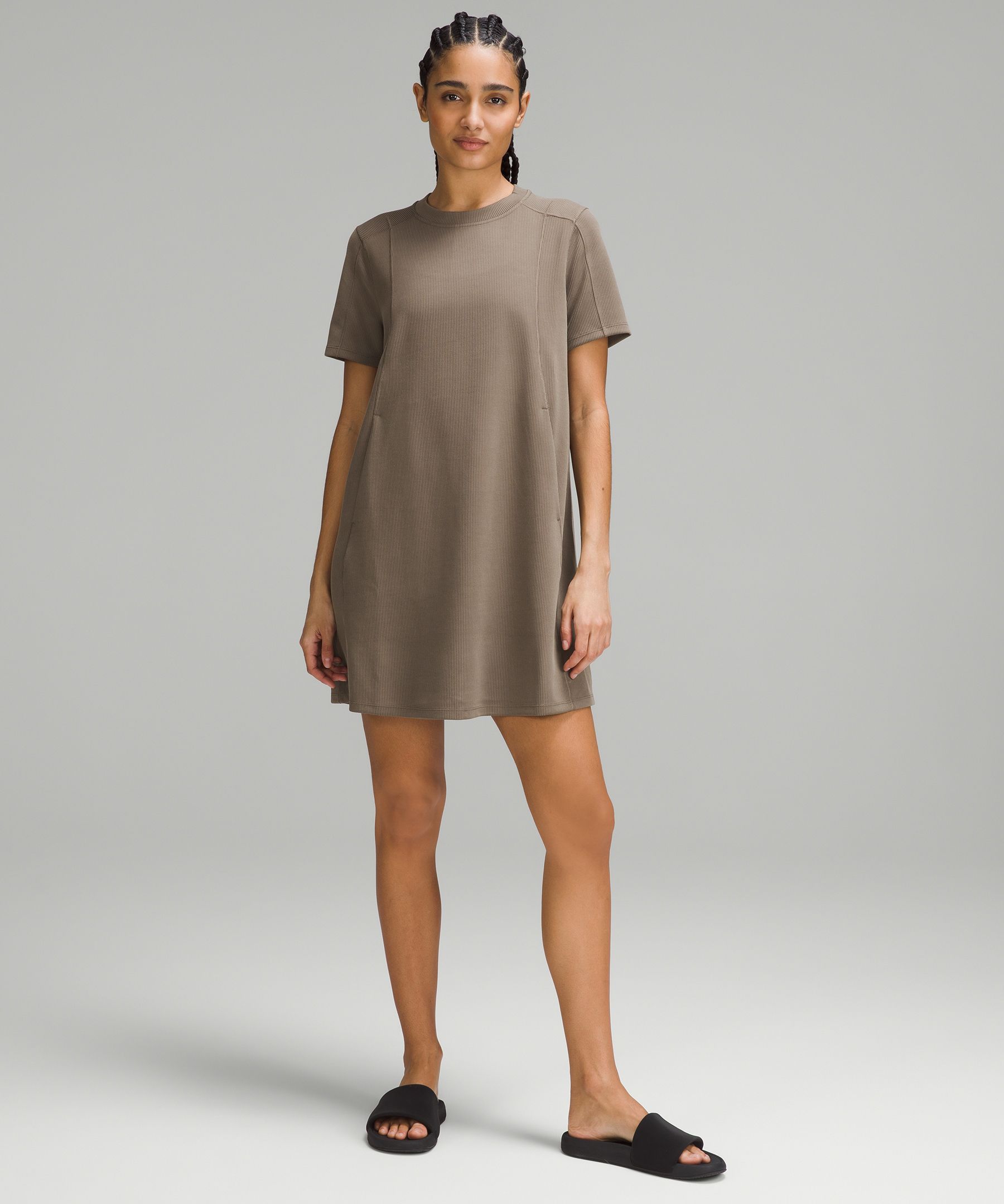 Ribbed Softstreme T-Shirt Dress