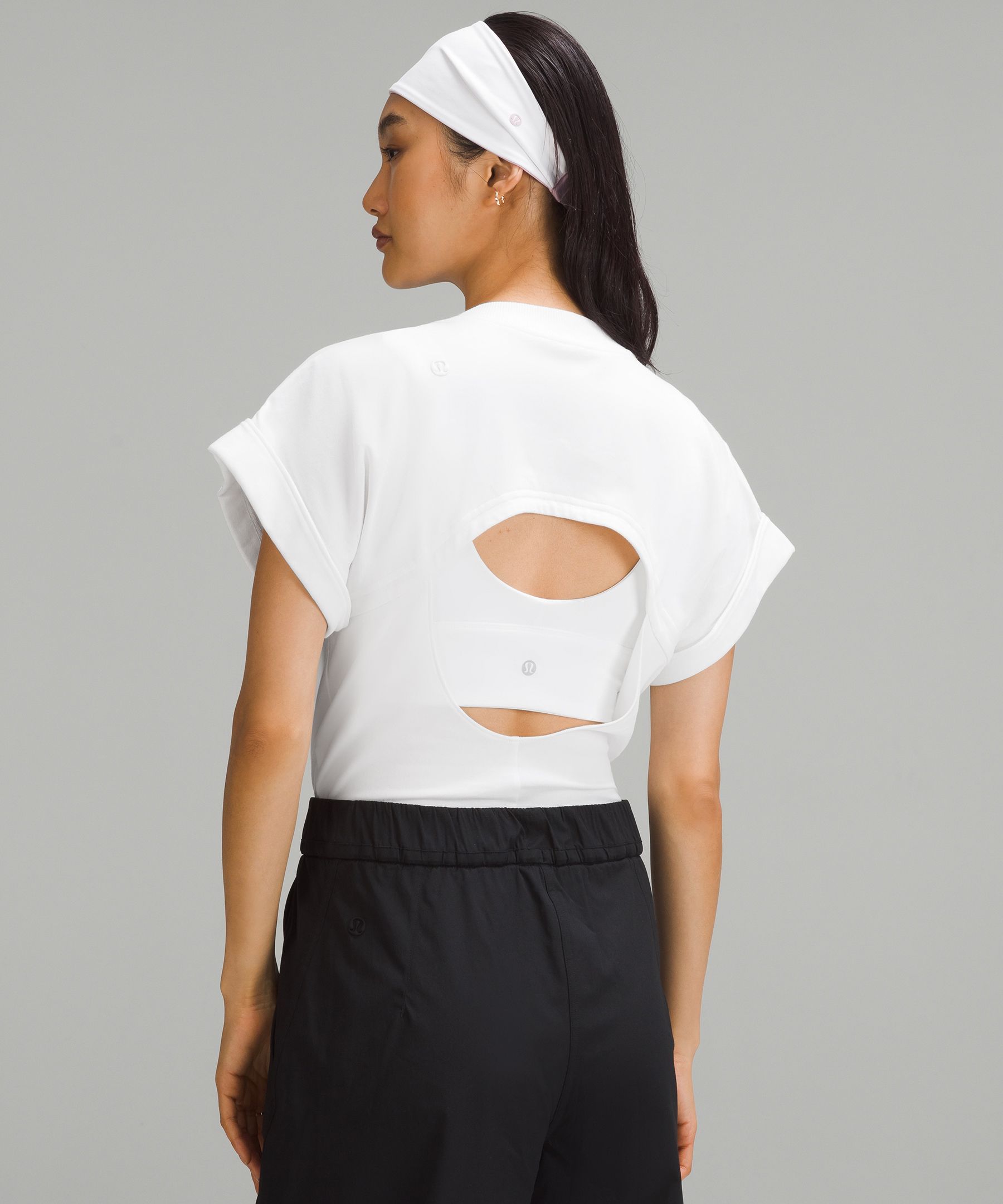 Shop Lululemon Heavyweight Cotton T-shirt Bodysuit