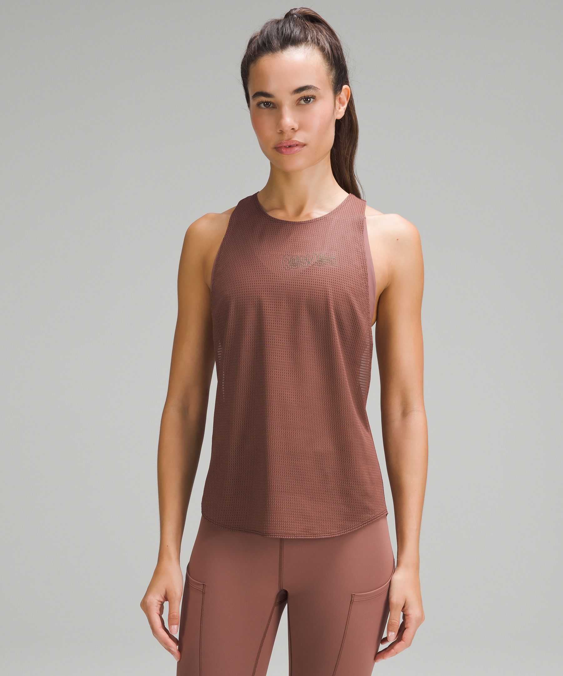 lululemon lab Grid Mesh Training Tank Top *Graphic