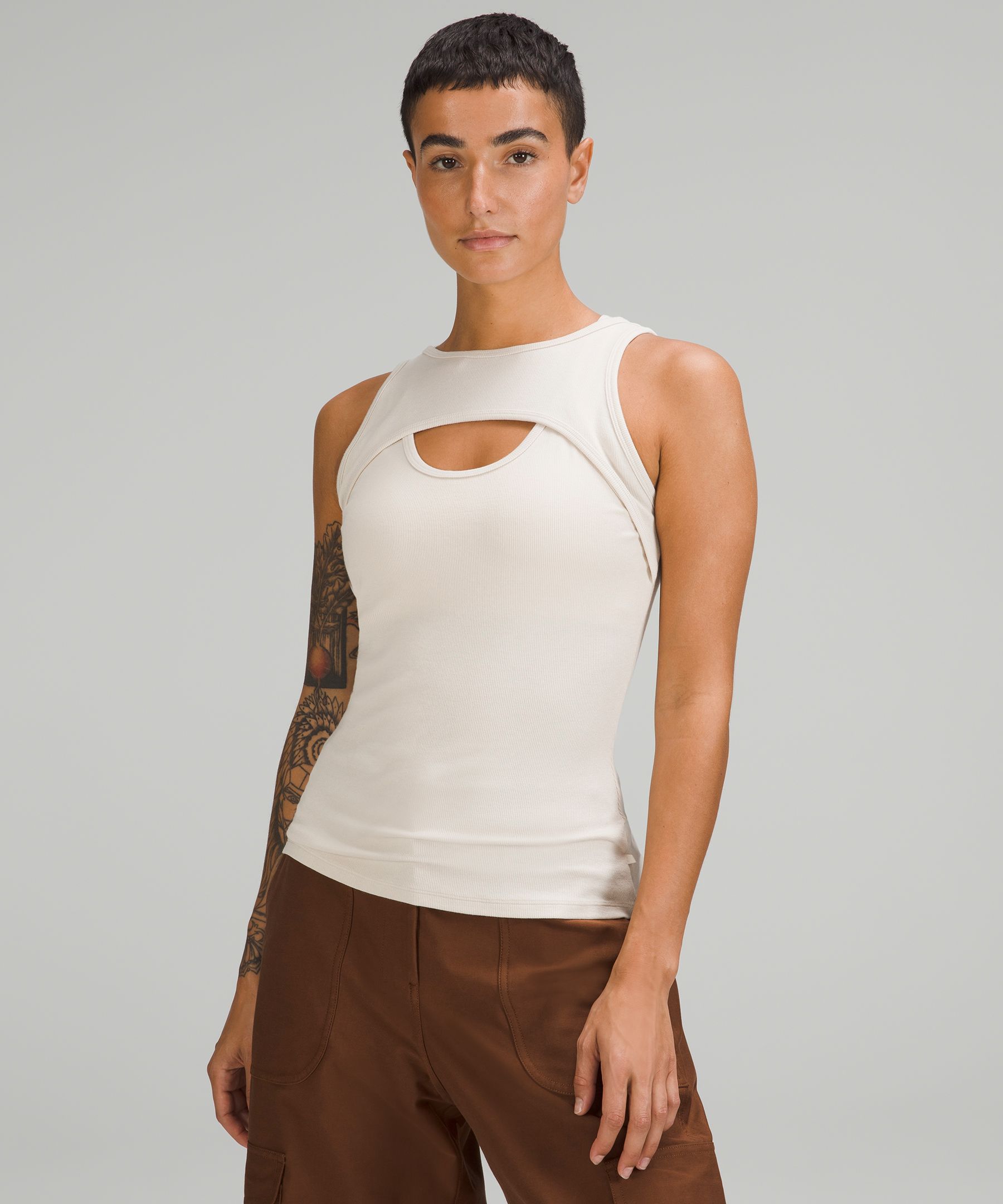 Reversible Cut Out Tank Top