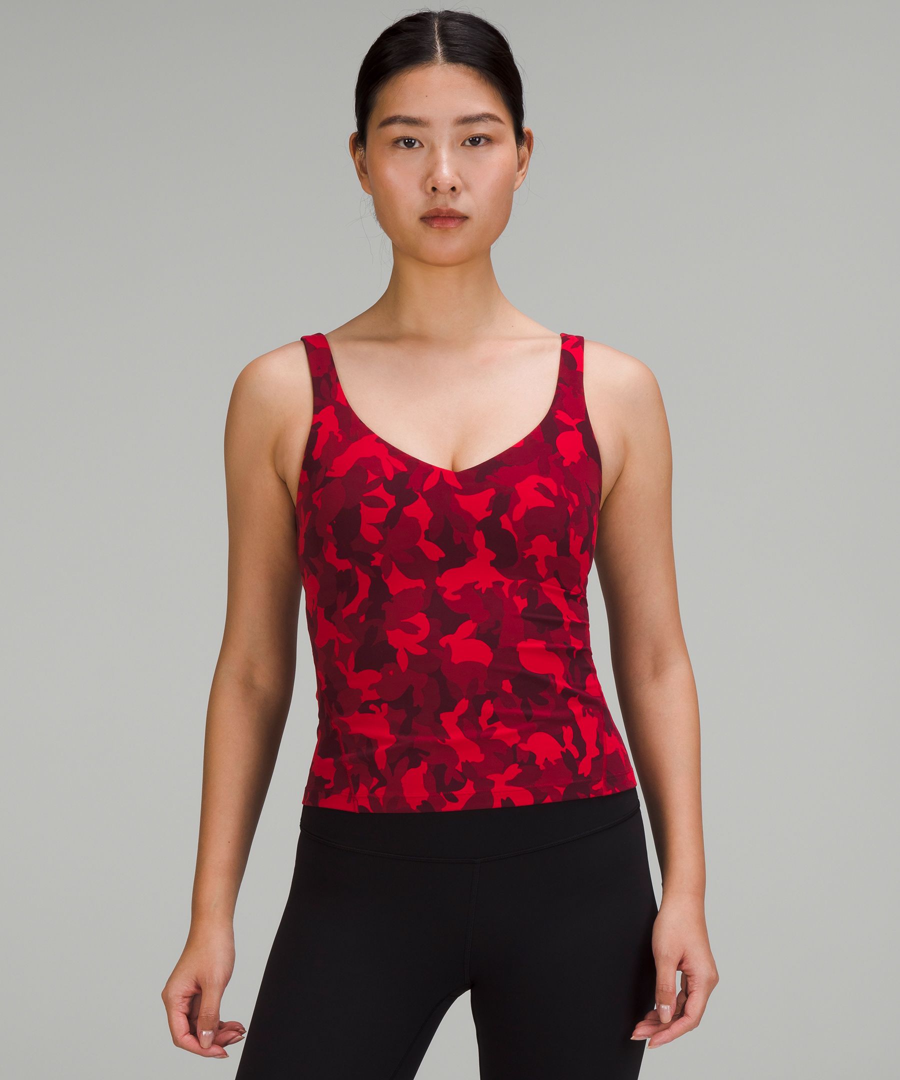 Lululemon Align Tank Waist Length in Red, Women's Fashion