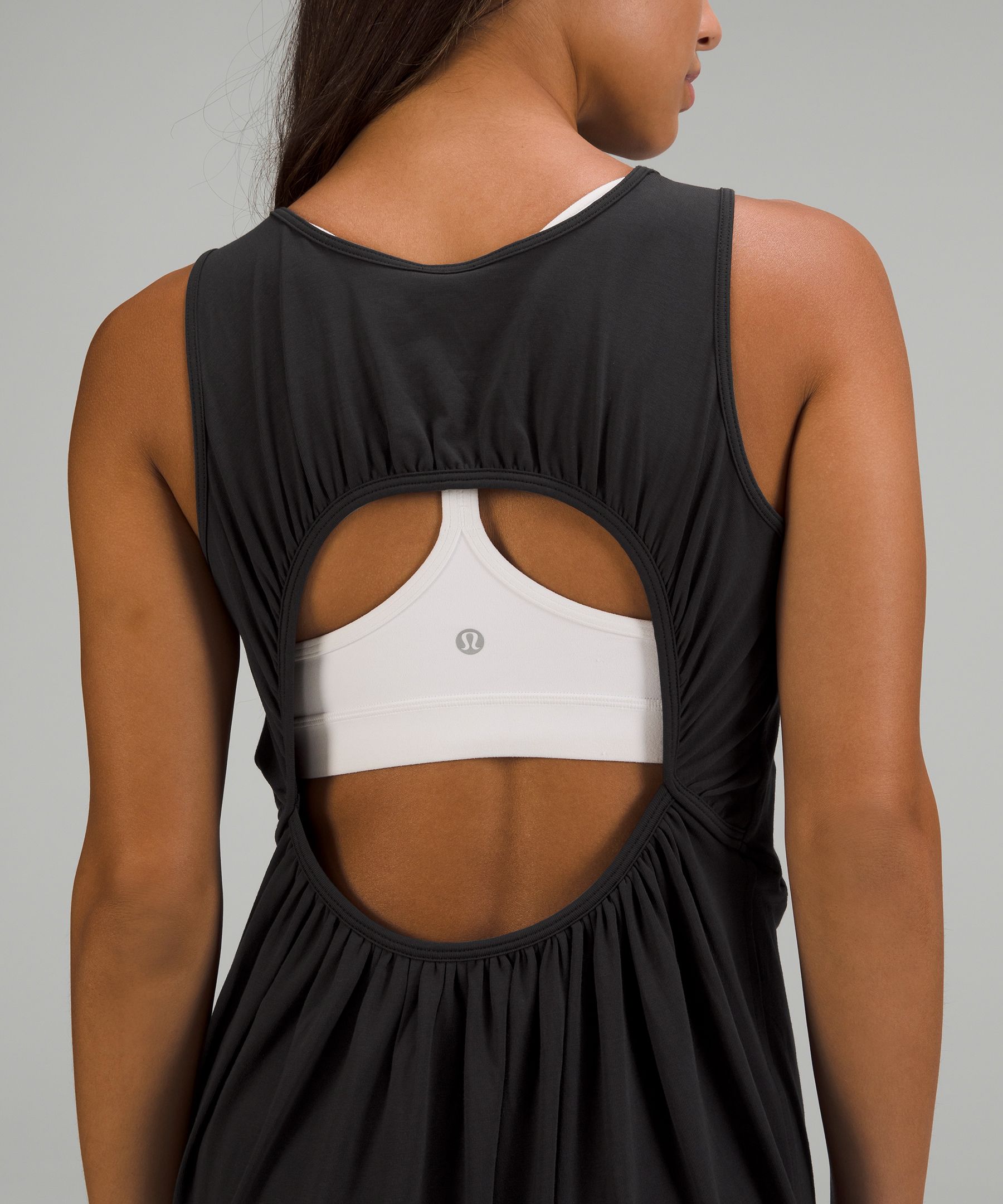 Lululemon Pima cotton tank with strappy back