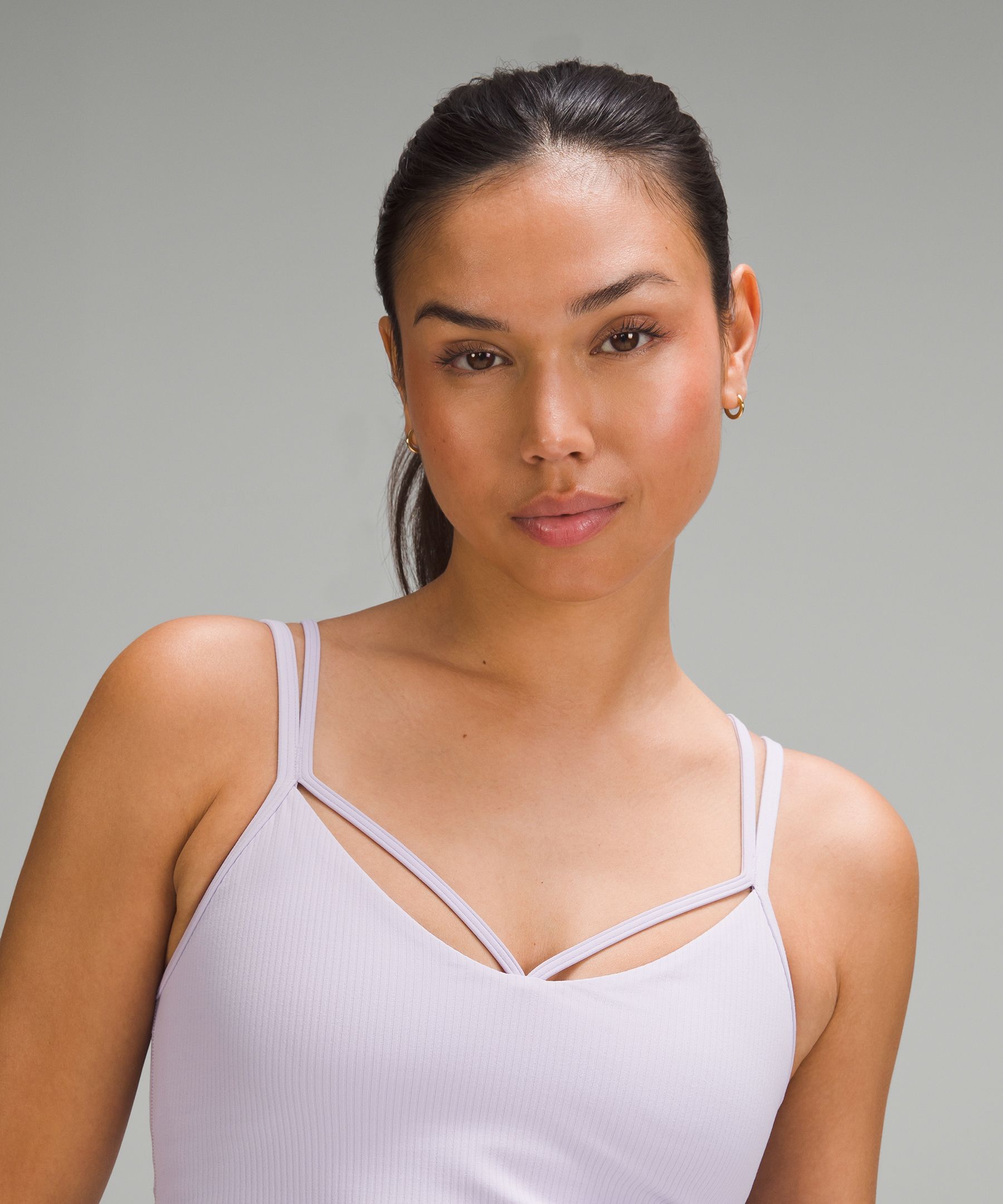 Shop Lululemon Align™ Strappy Ribbed Tank Top Light Support, A/b Cup