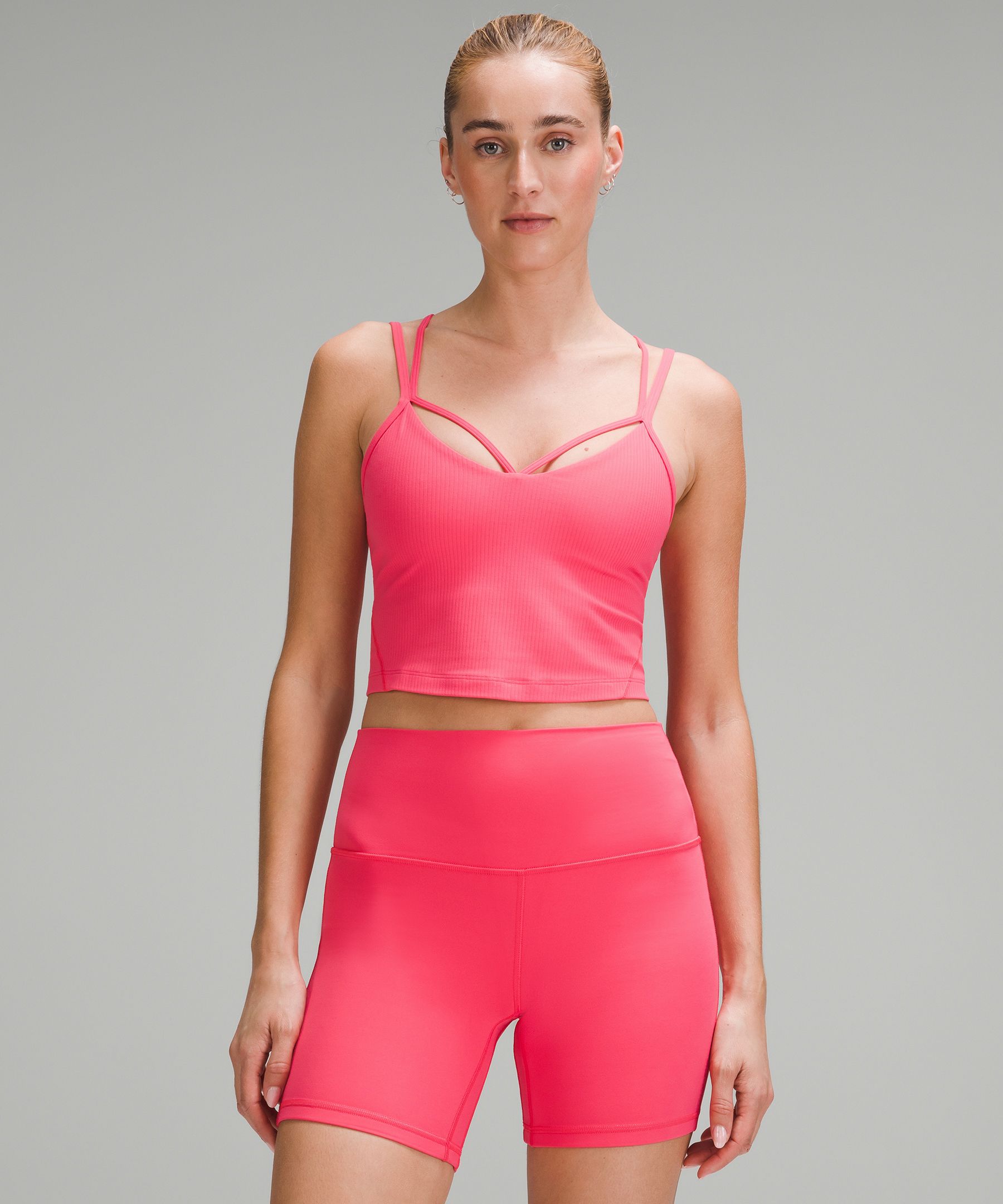 Shop Lululemon Align™ Strappy Ribbed Tank Top