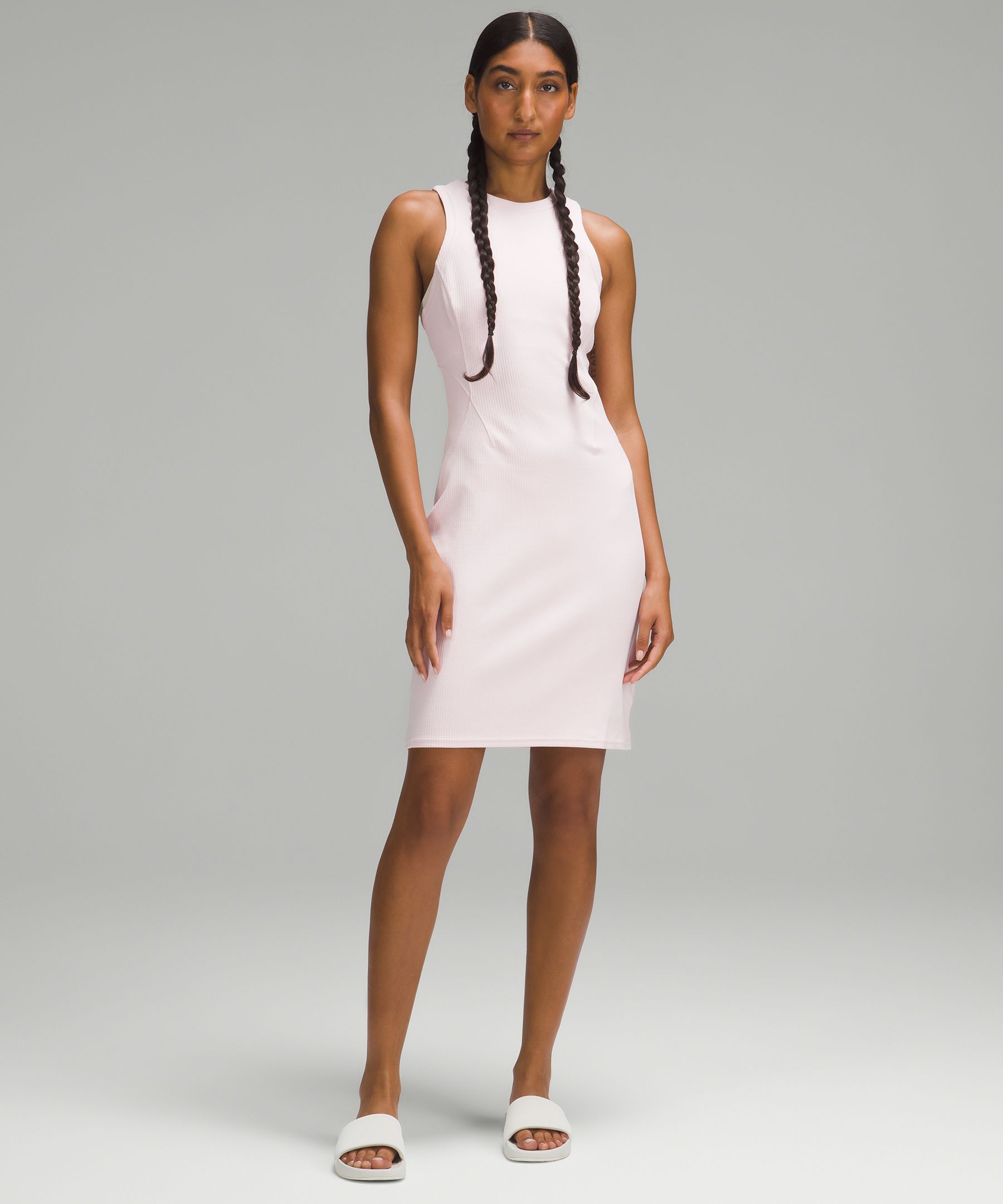 Lululemon Ribbed Softstreme Slim-fit Tank Dress