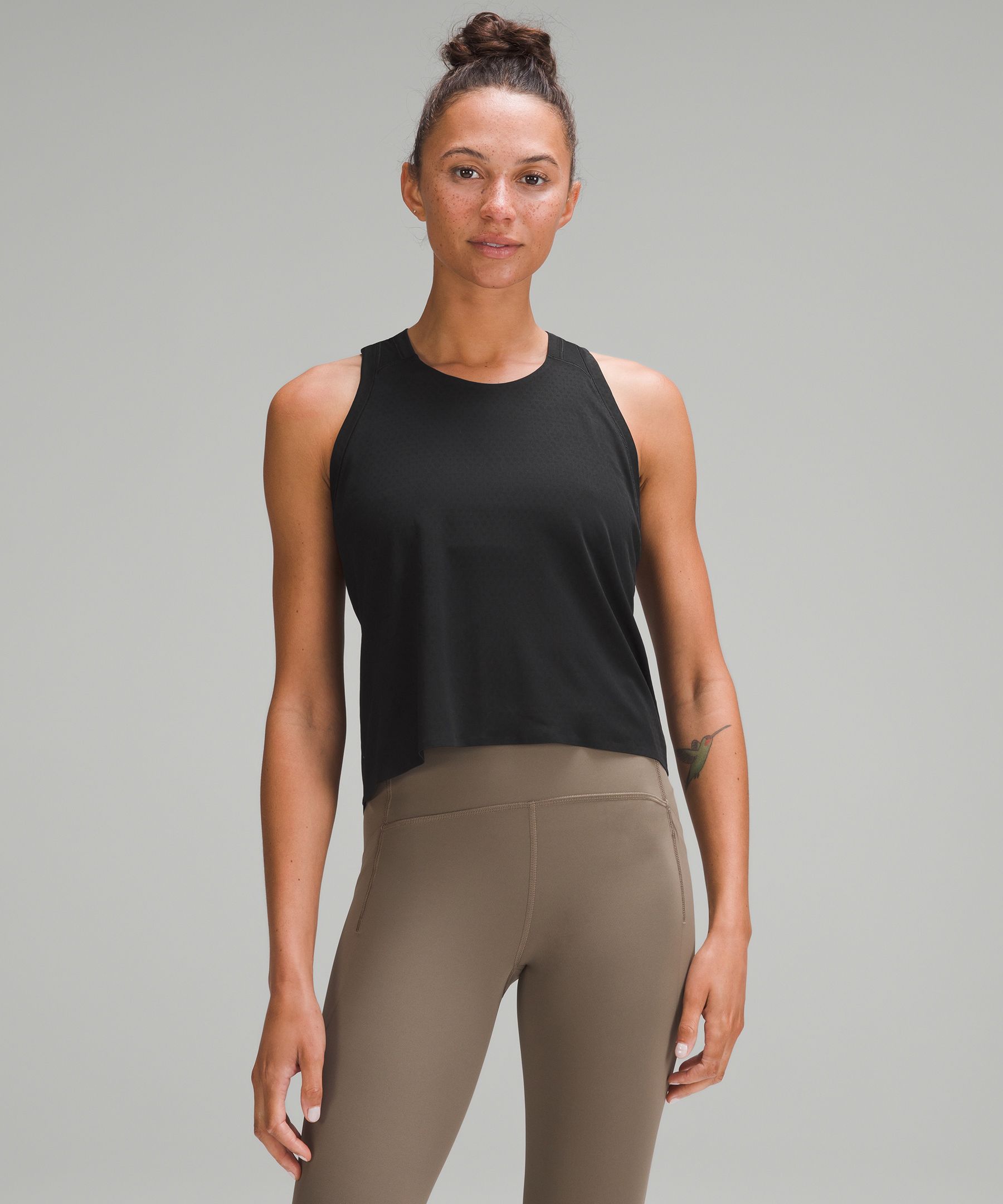 Lululemon ravishing reptile reflective race with grace 1:2 zip pace tights  run hat - Agent Athletica
