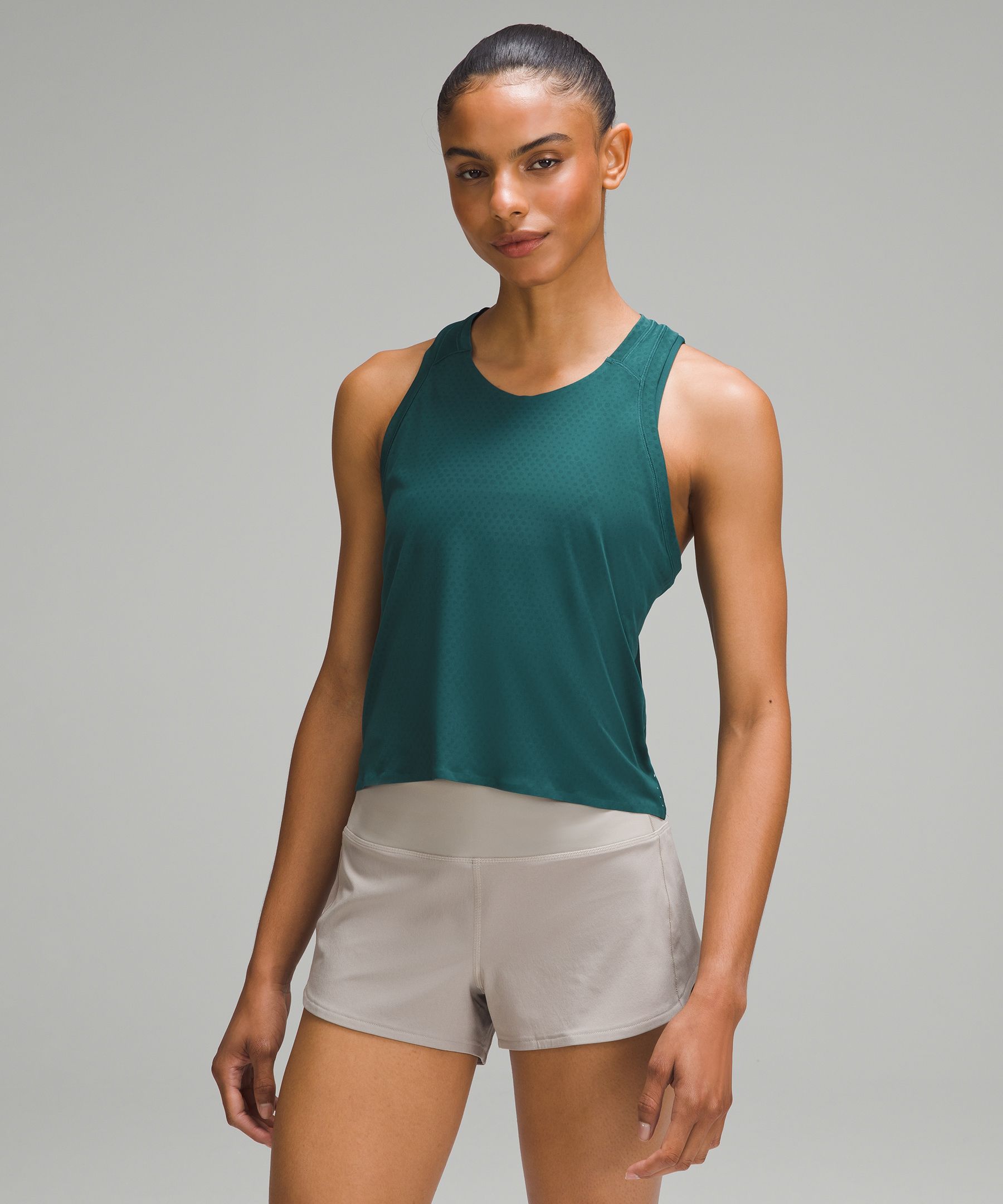 Lululemon Fast And Free Race Length Tank Top