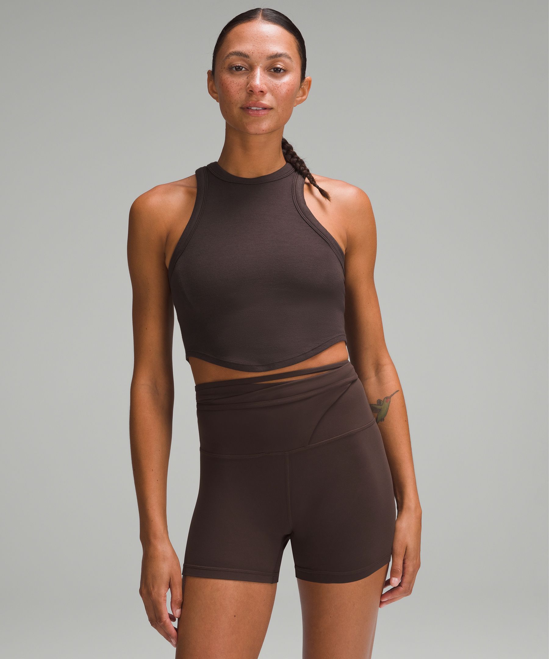 Lululemon Hold Tight Cropped Tank Top