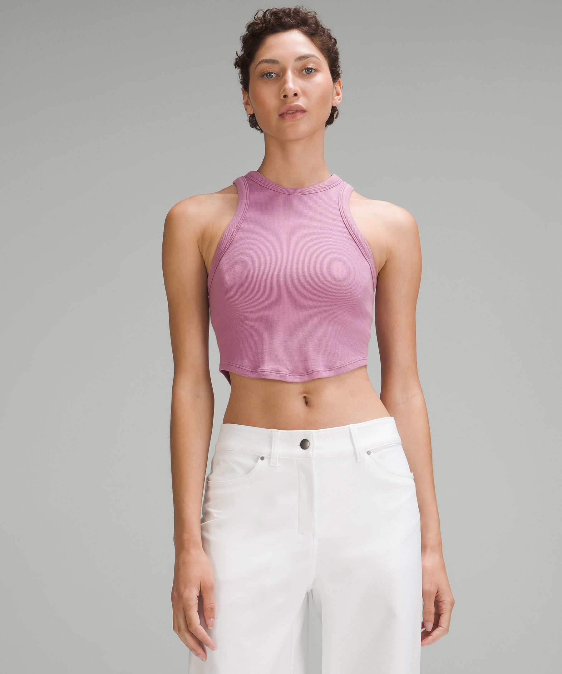 Lululemon Hold Tight Cropped Tank Top