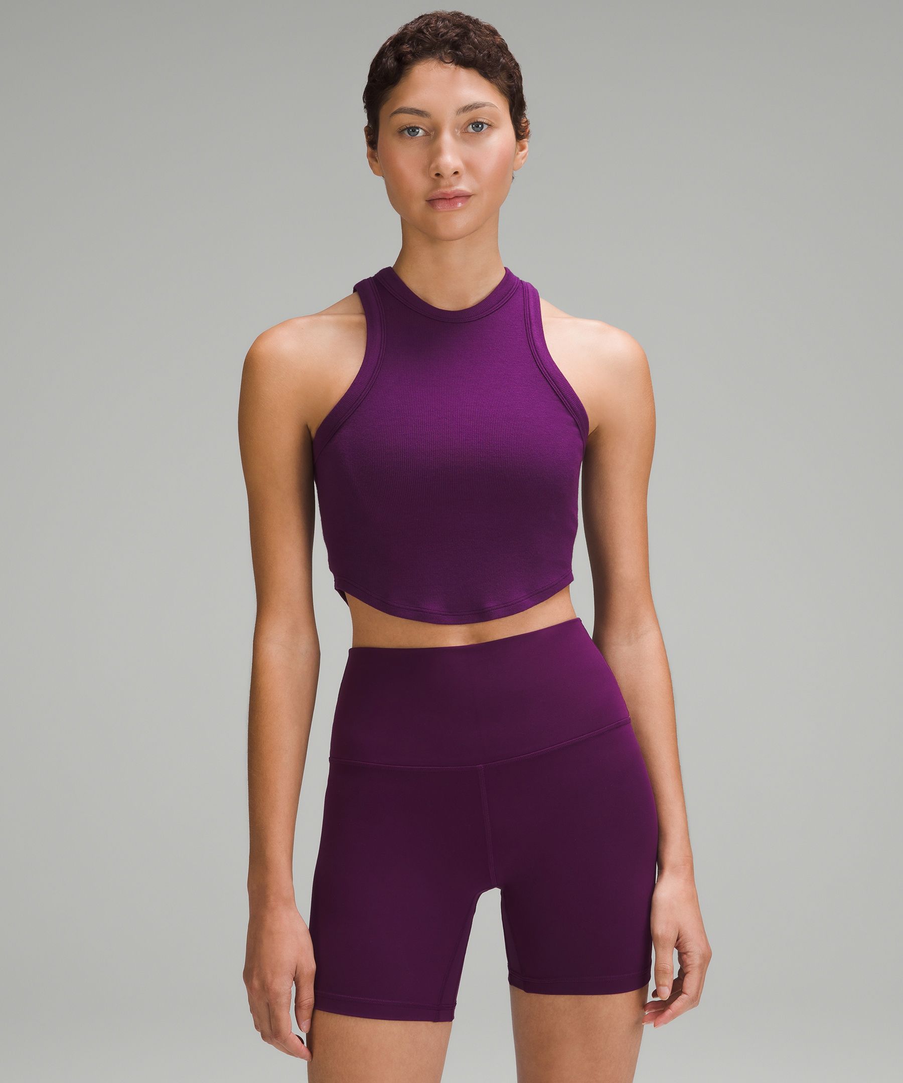 Lululemon Hold Tight Cropped Tank Top