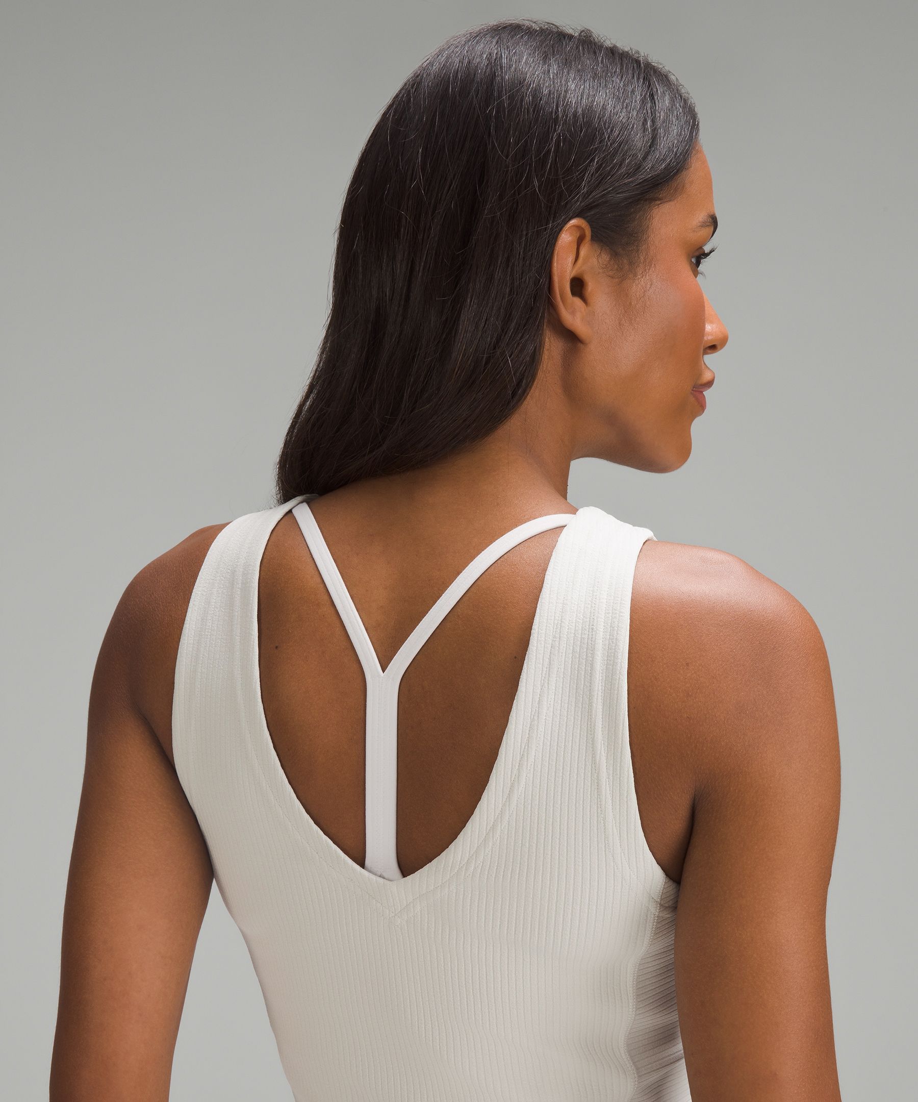 Lululemon Ribbed Softstreme Cropped Tank Top