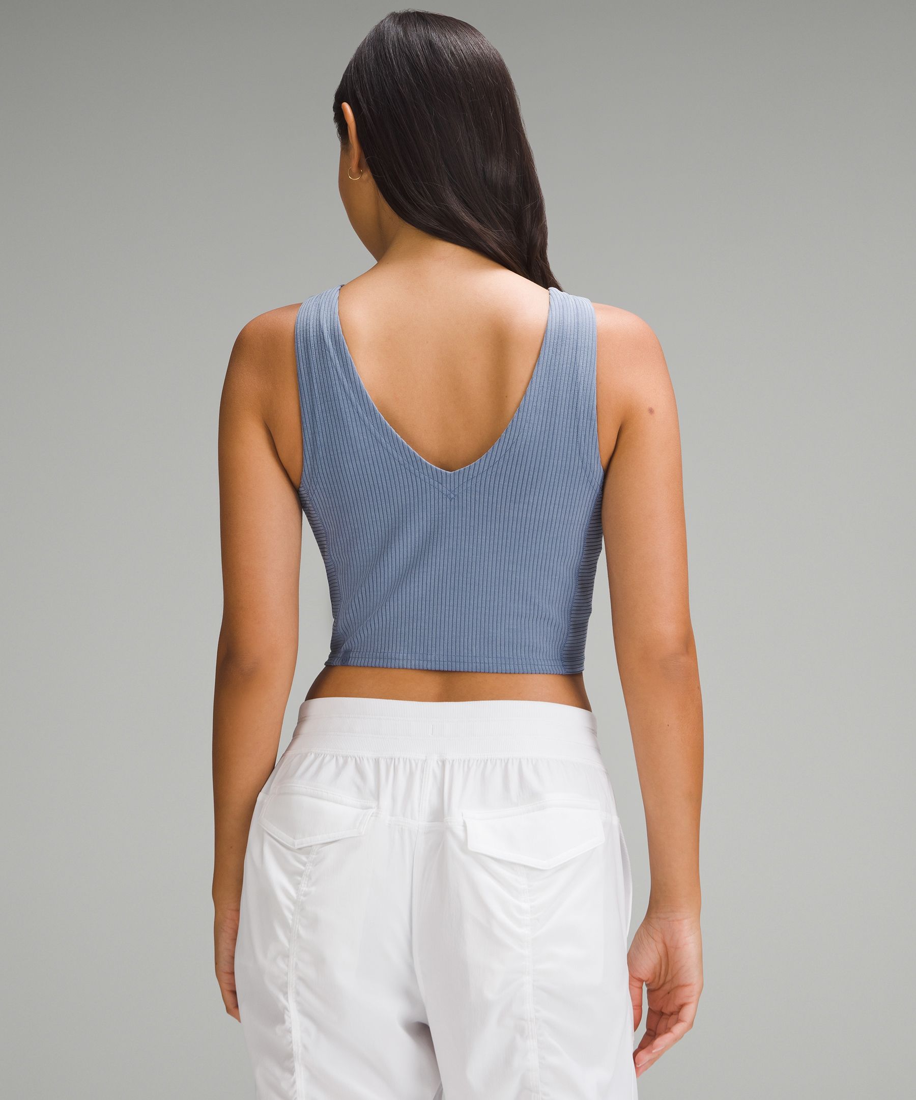 Ribbed Softstreme Cropped Tank Top | Women's Sleeveless & Tops