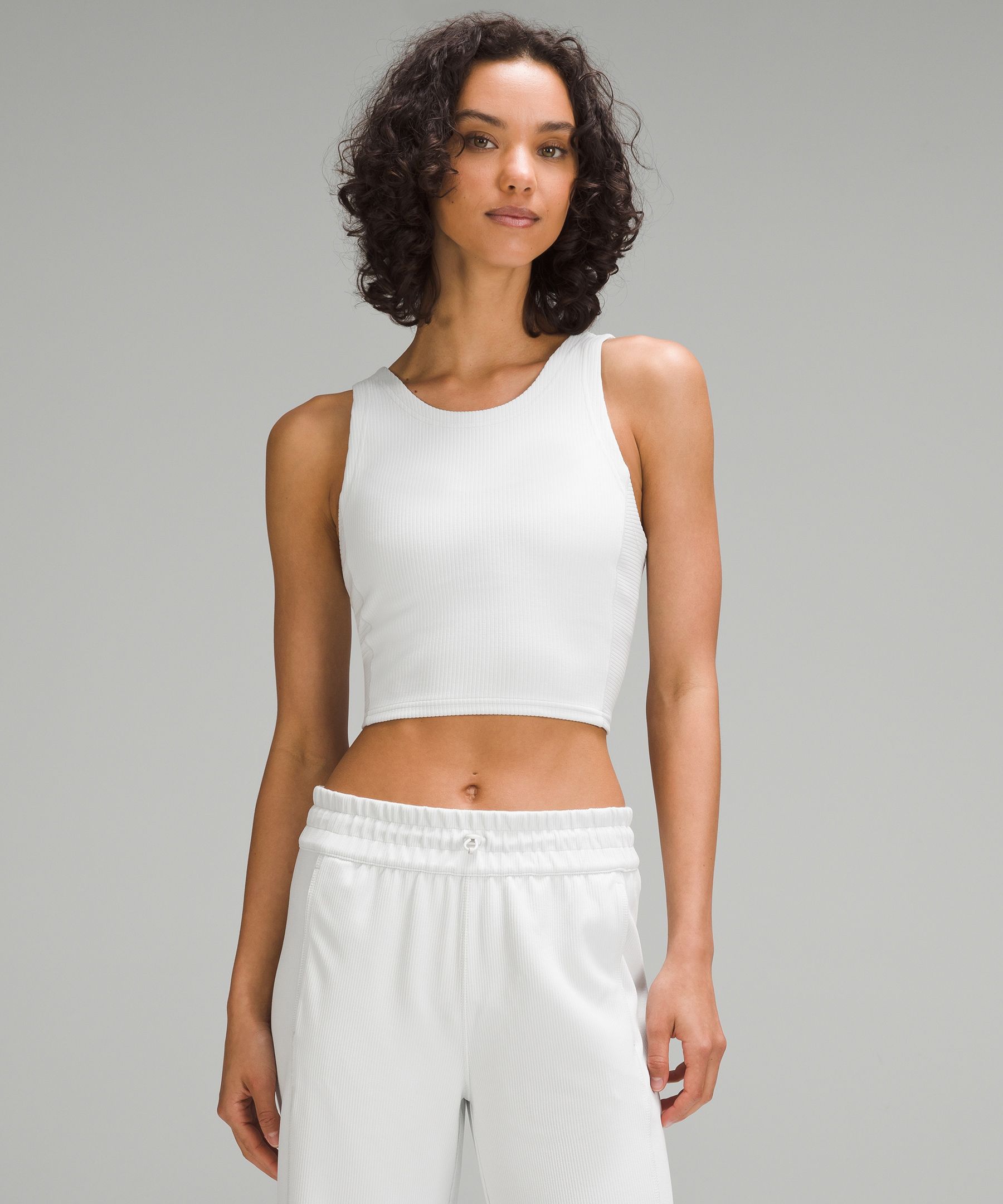 Ribbed Softstreme Cropped Tank Top